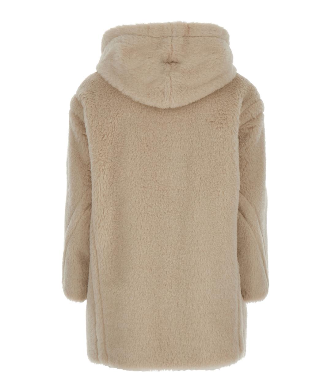 MAX MARA Белое шерстяное пальто, фото 2