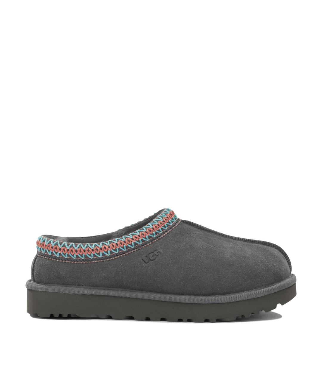 UGG Серые замшевые сабо, фото 6