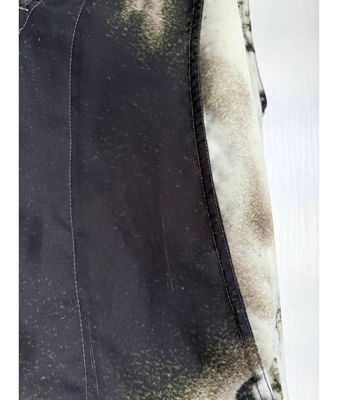 DIESEL Мульти шифоновое повседневное платье, фото 4