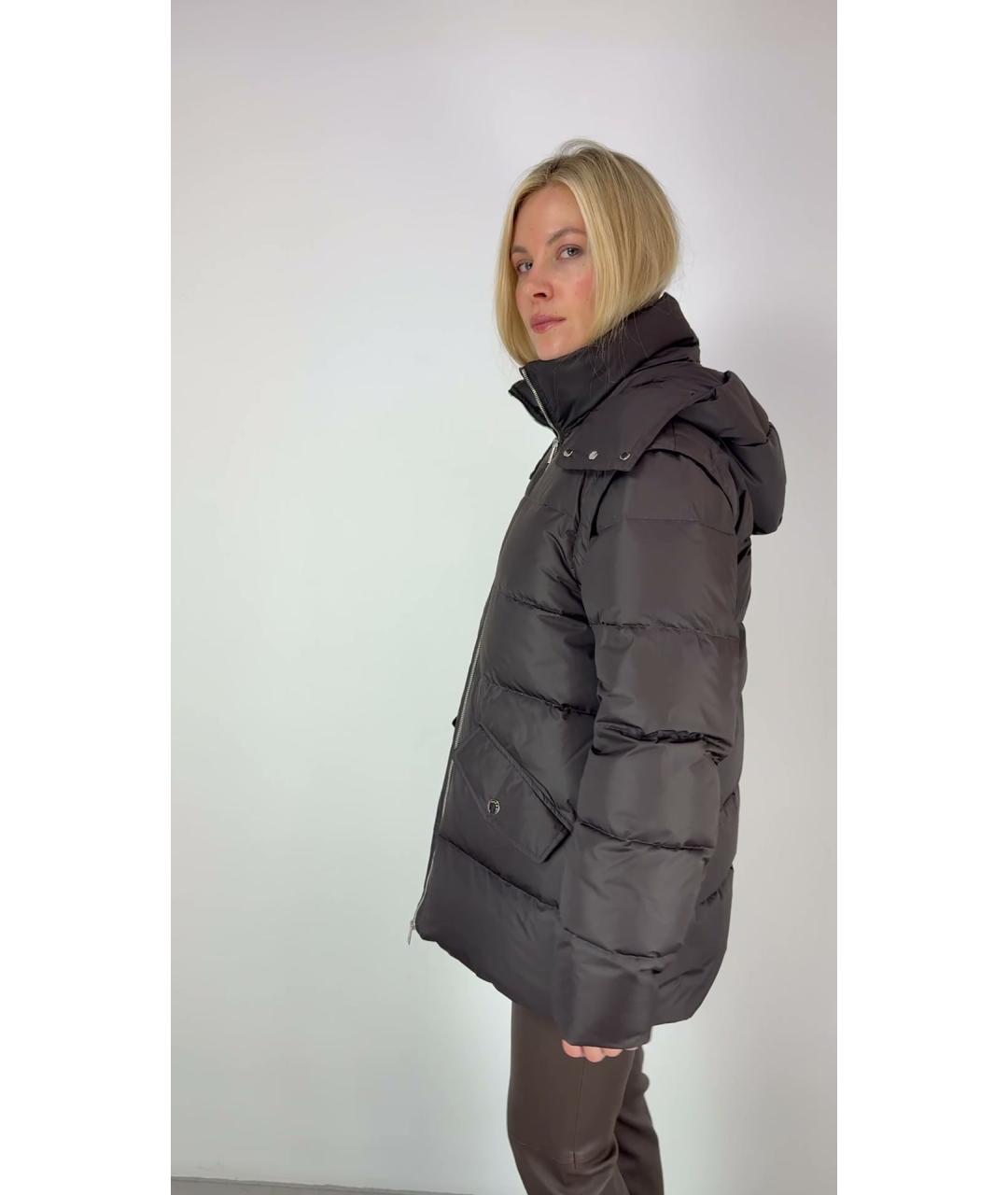 KITON Коричневый пуховик, фото 6
