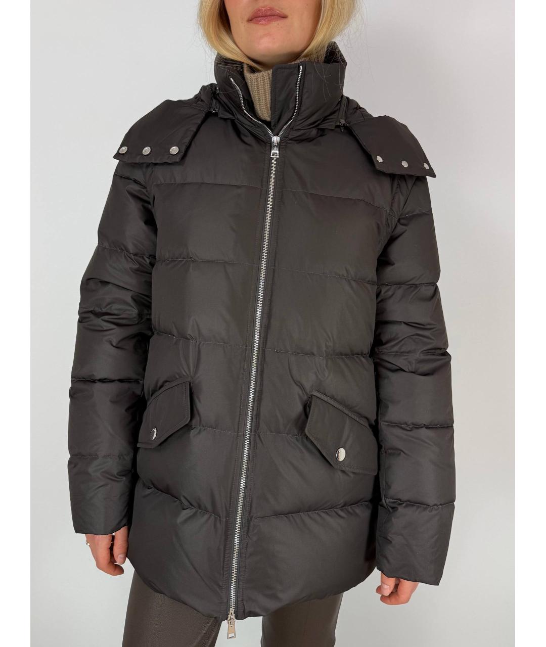 KITON Коричневый пуховик, фото 4