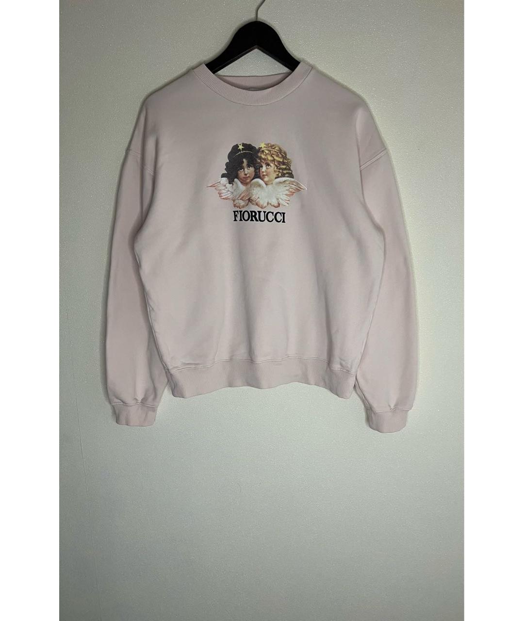 FIORUCCI Розовый хлопковый джемпер / свитер, фото 9