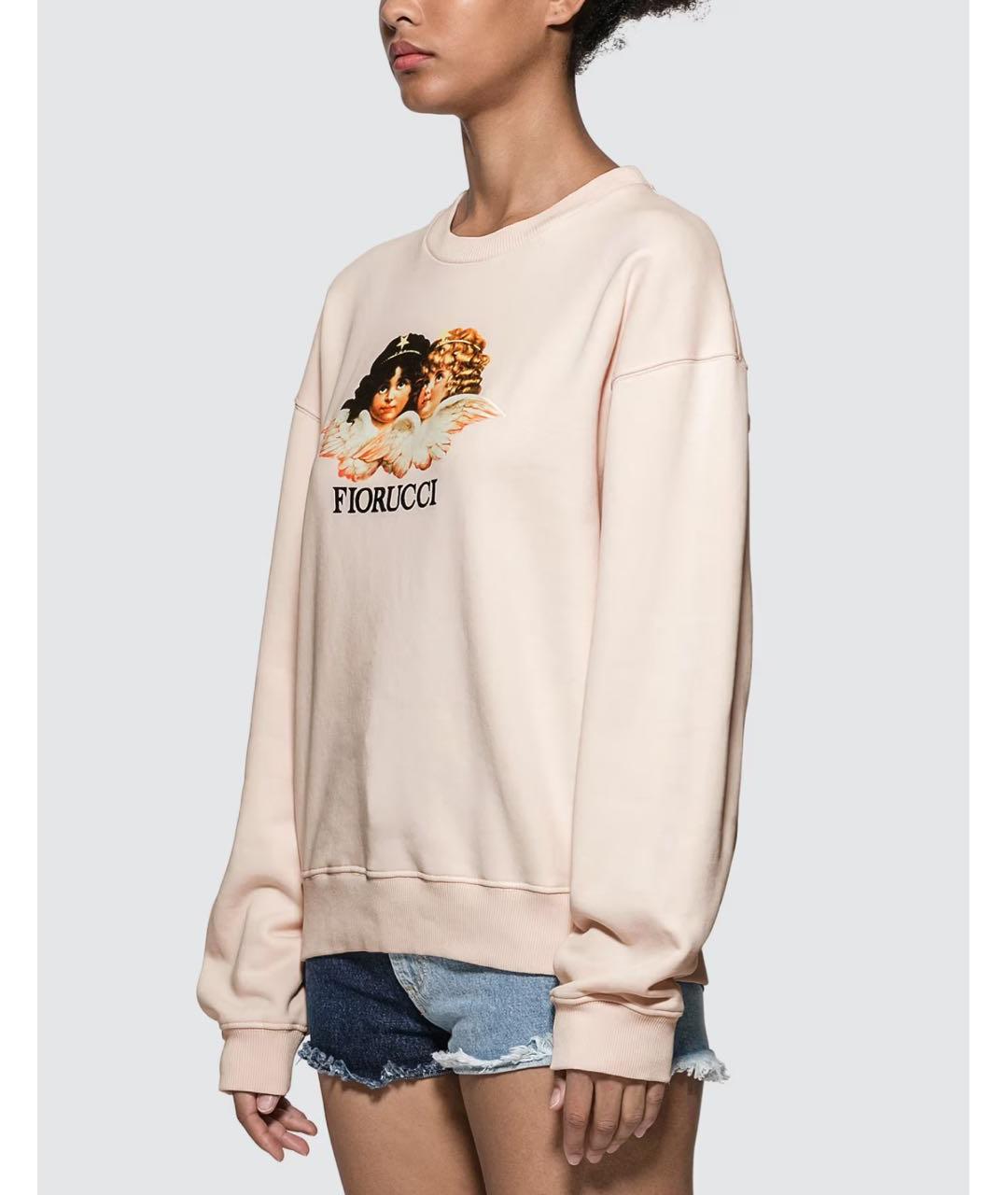 FIORUCCI Розовый хлопковый джемпер / свитер, фото 4