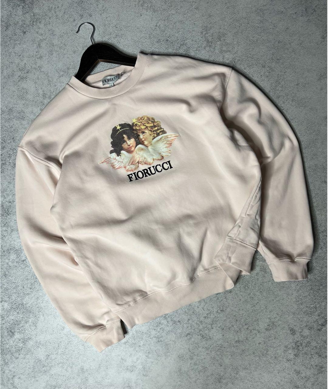 FIORUCCI Розовый хлопковый джемпер / свитер, фото 5