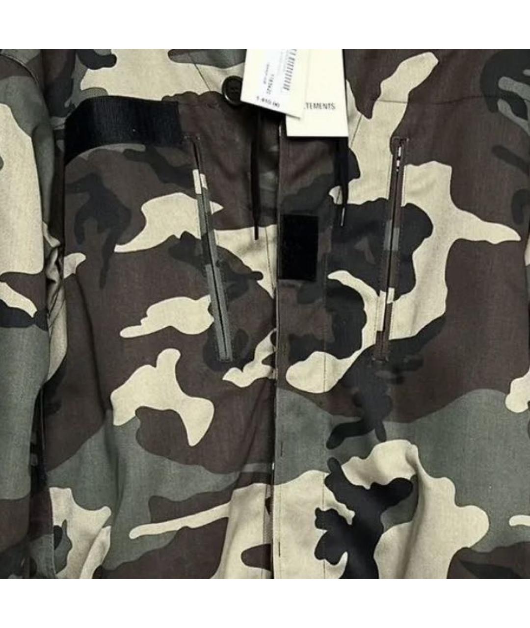 VETEMENTS Хаки куртка, фото 4