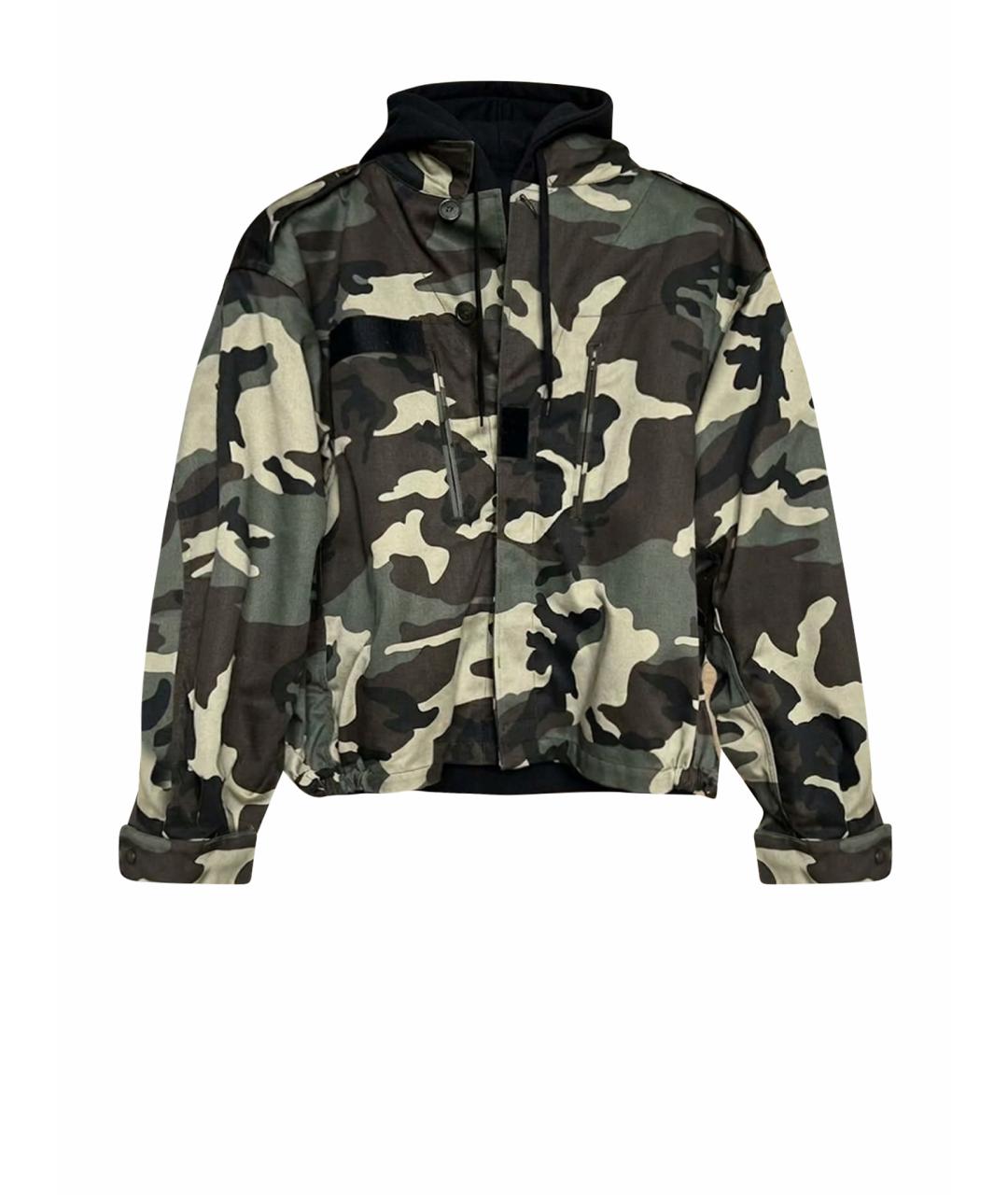 VETEMENTS Хаки куртка, фото 1