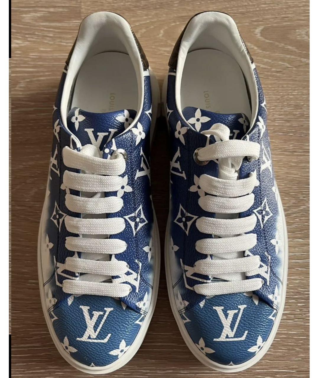 LOUIS VUITTON Мульти кожаные кеды, фото 2