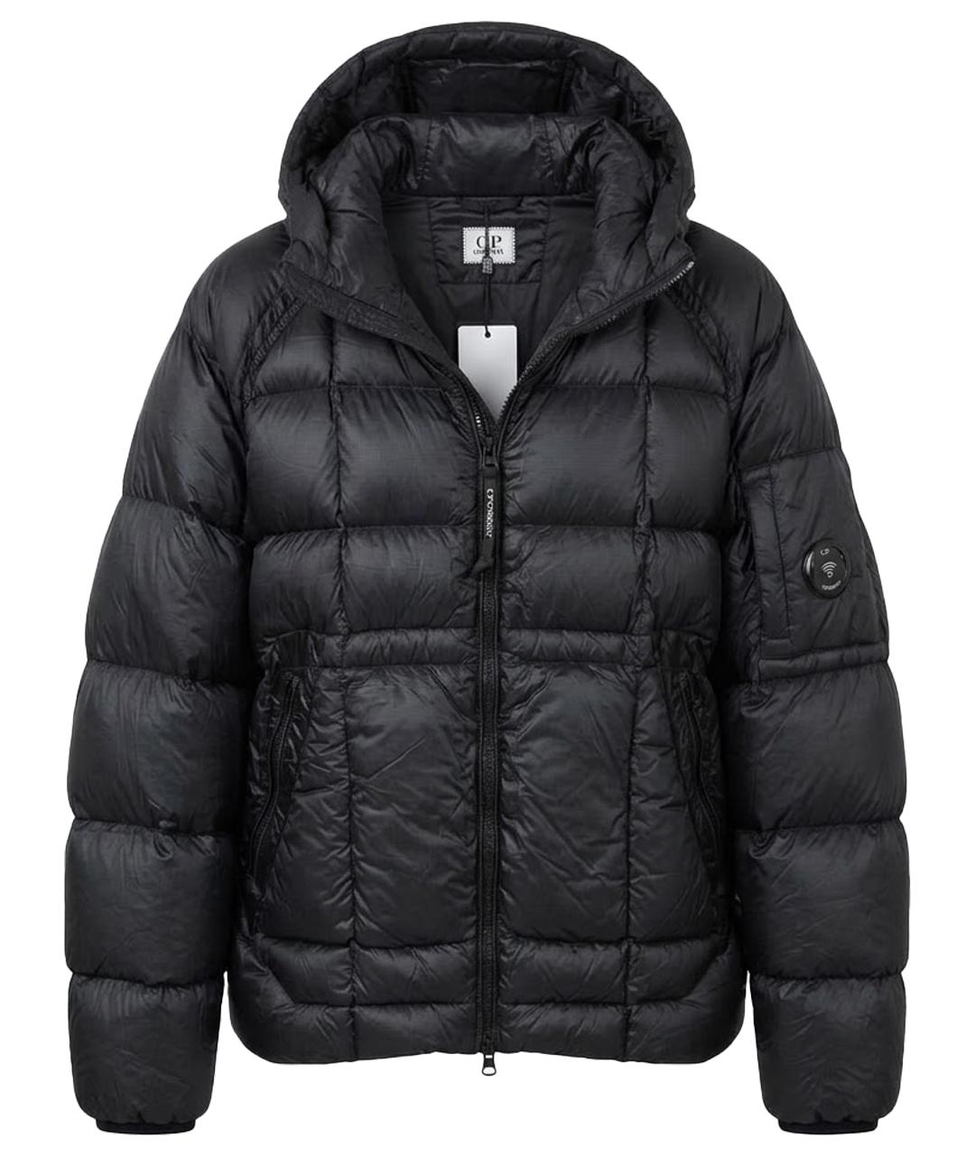 CP COMPANY Темно-синий нейлоновый пуховик, фото 1