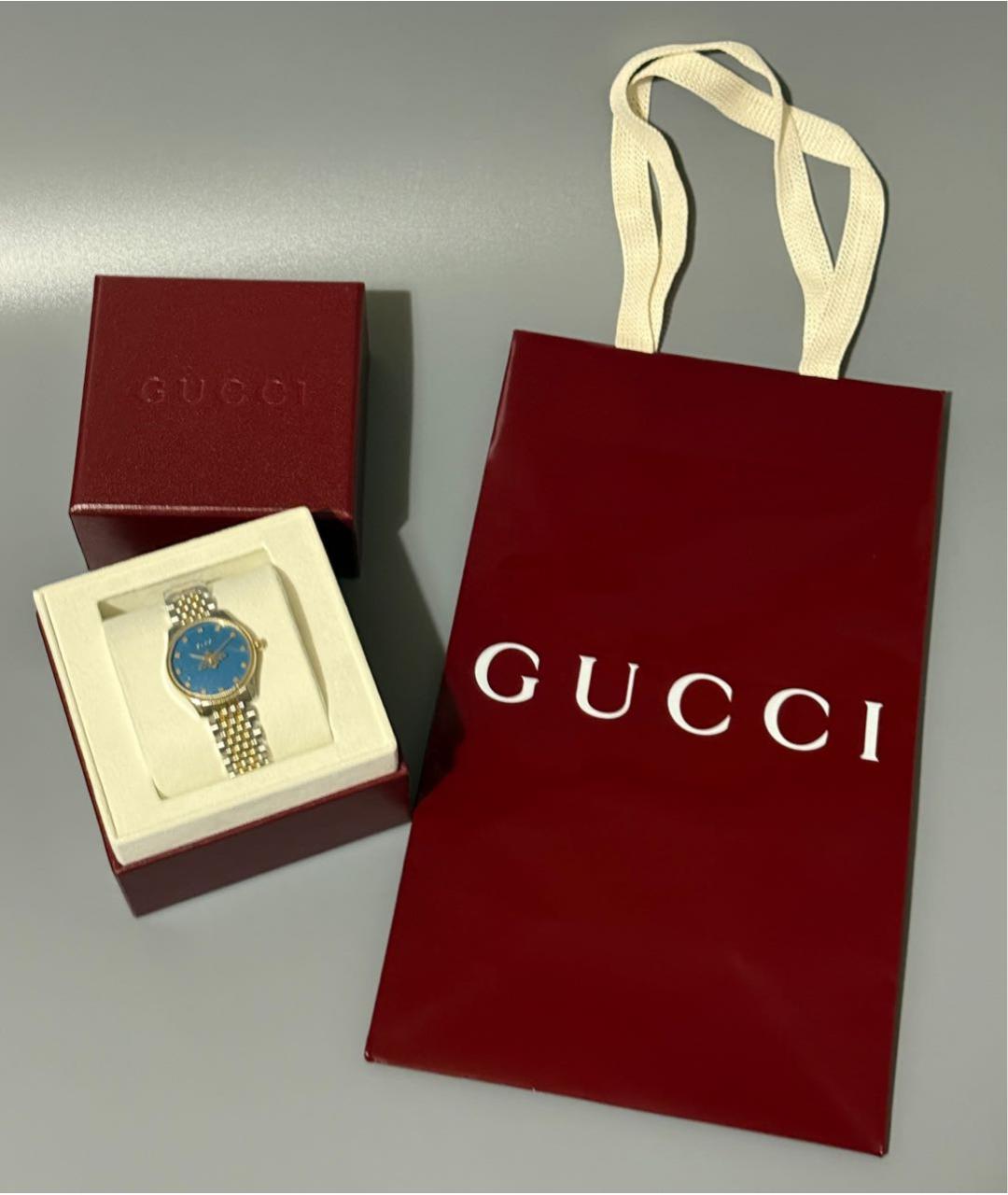 GUCCI Мульти металлические часы, фото 6