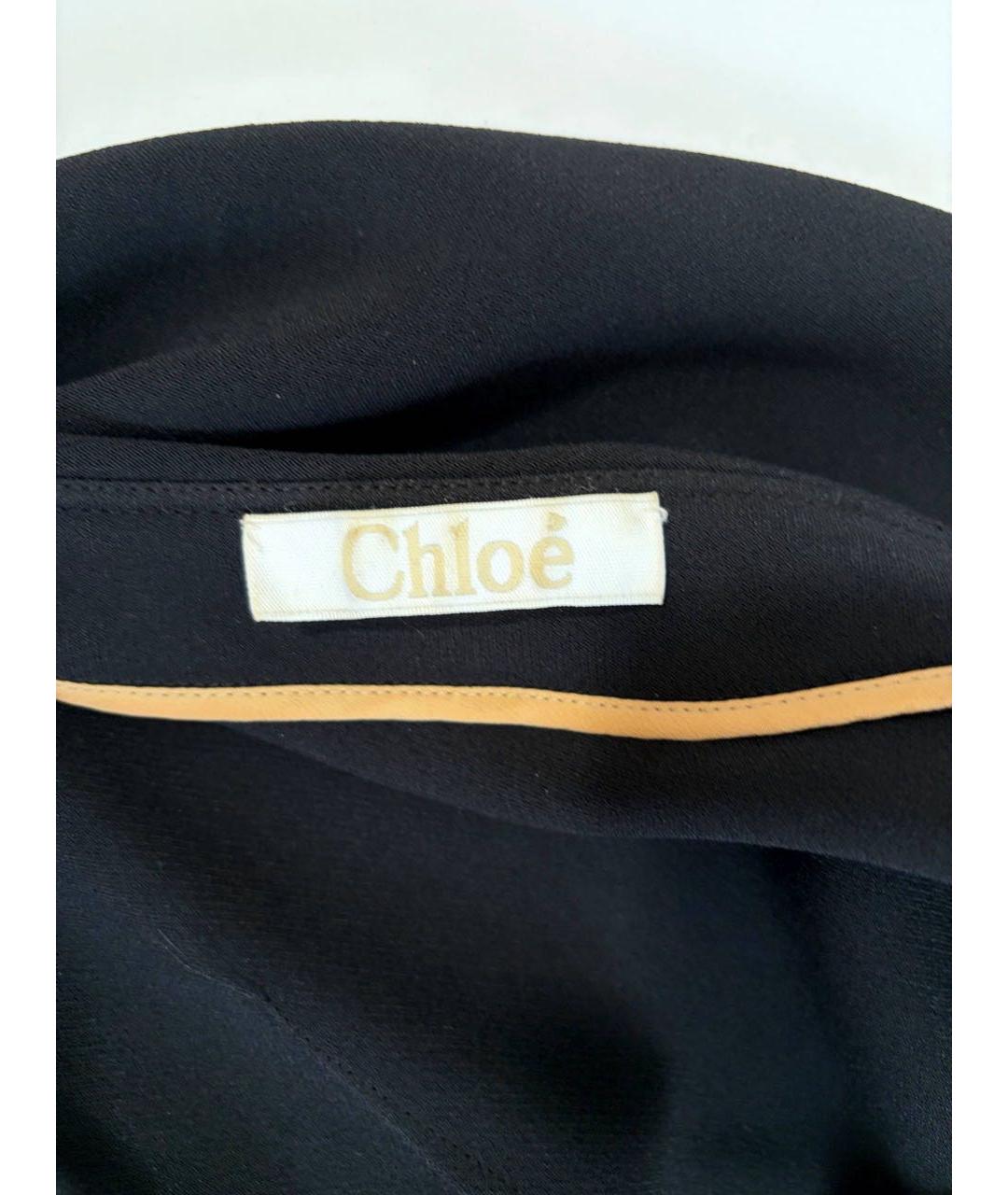 CHLOE Черное повседневное платье, фото 3