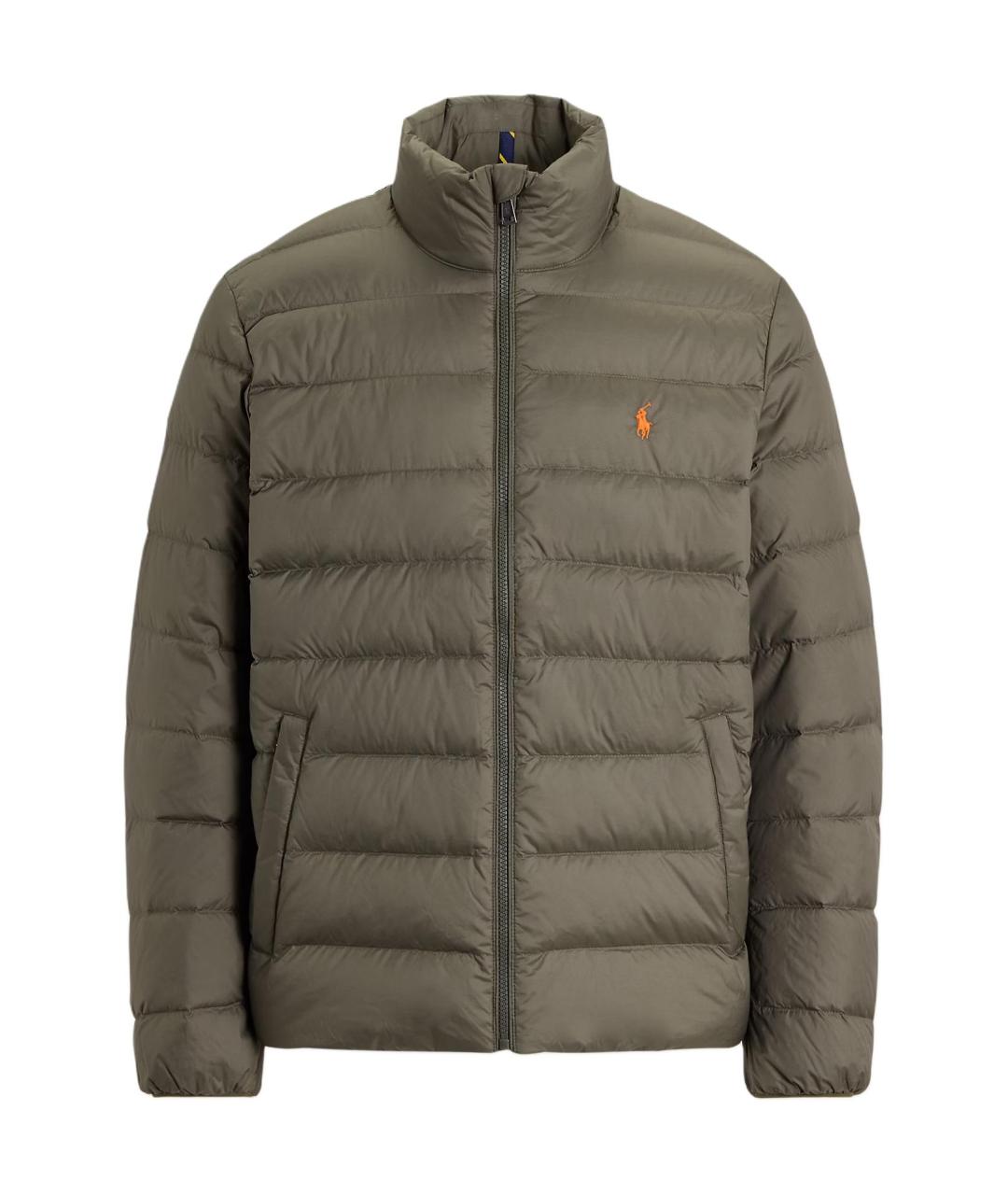 POLO RALPH LAUREN Зеленый пуховик, фото 1