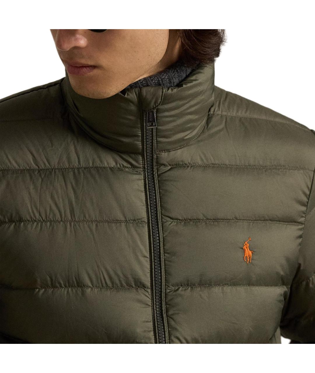 POLO RALPH LAUREN Зеленый пуховик, фото 5