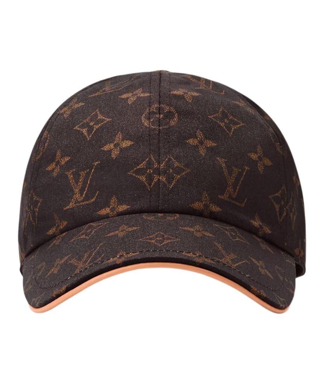 LOUIS VUITTON Коричневая кепка/бейсболка, фото 2