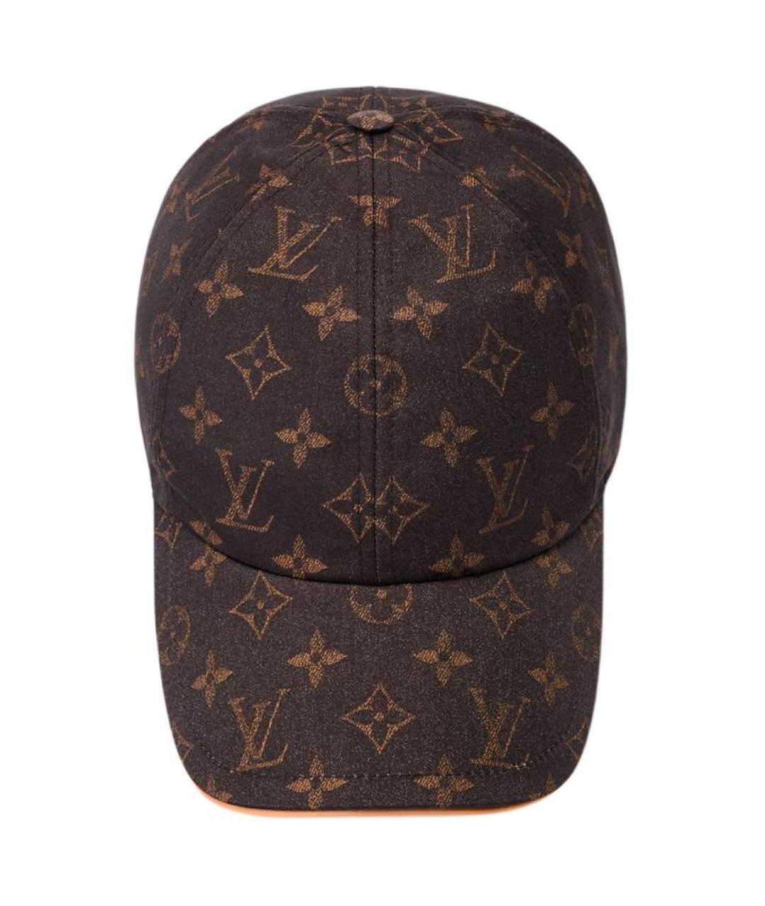 LOUIS VUITTON Коричневая кепка/бейсболка, фото 4
