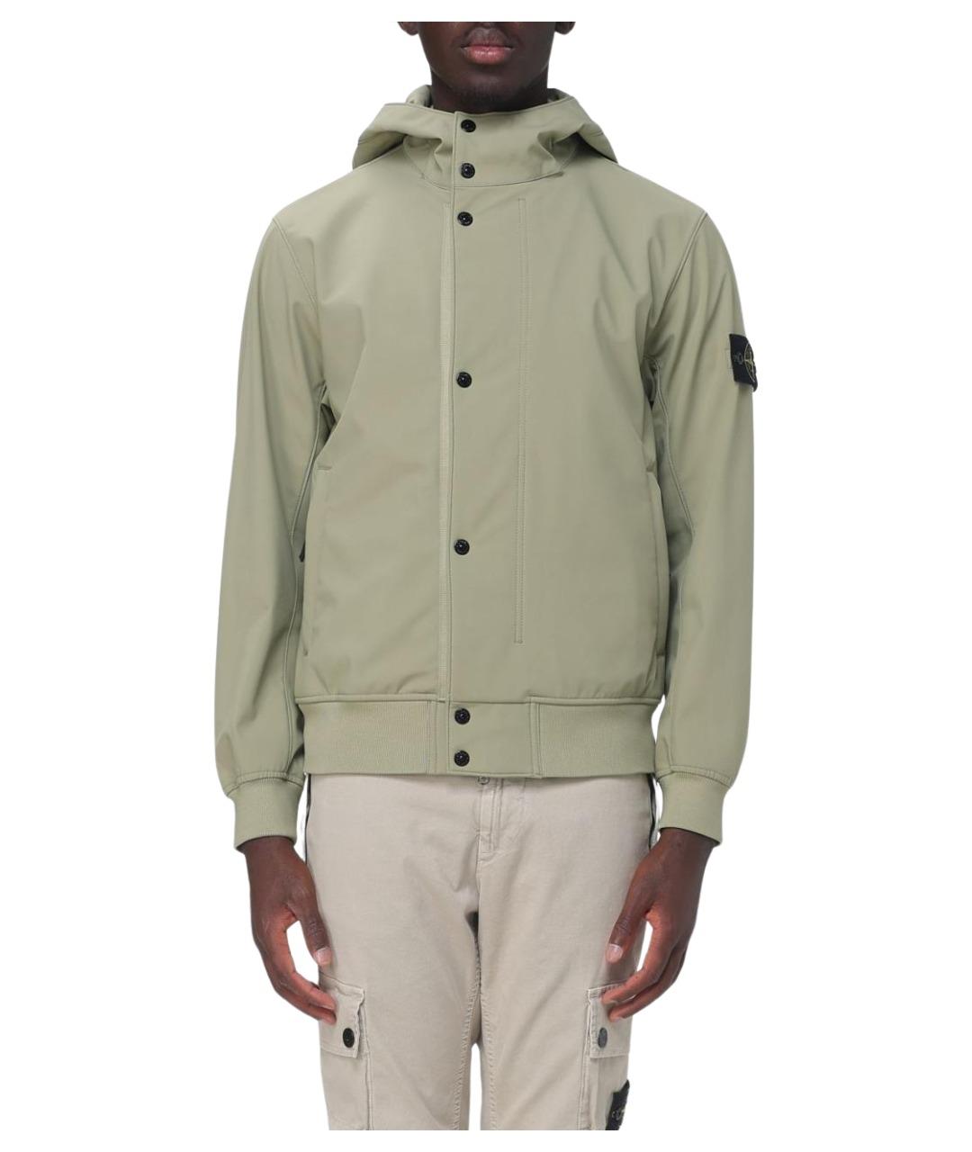 STONE ISLAND Зеленая куртка, фото 1
