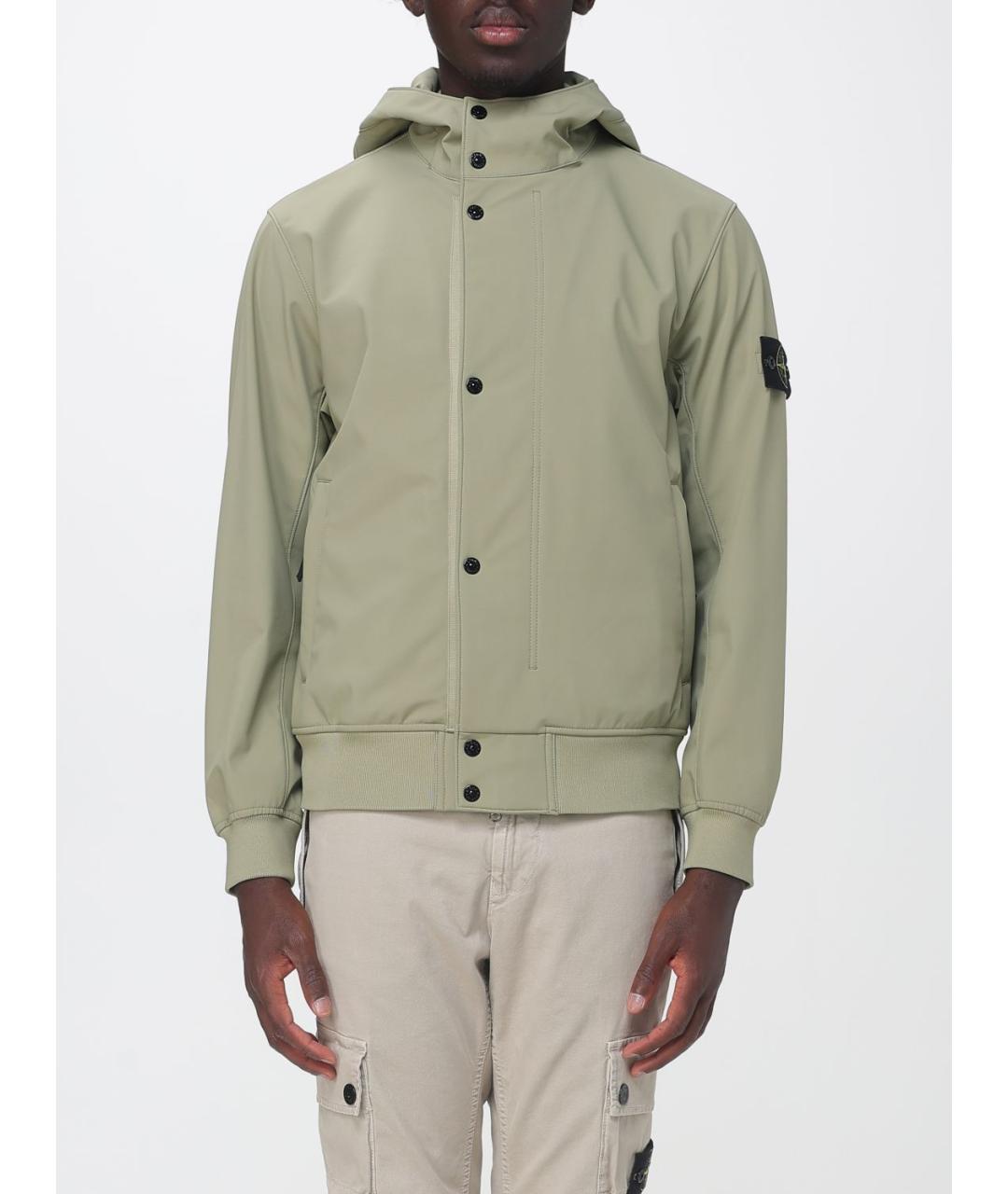 STONE ISLAND Зеленая куртка, фото 6