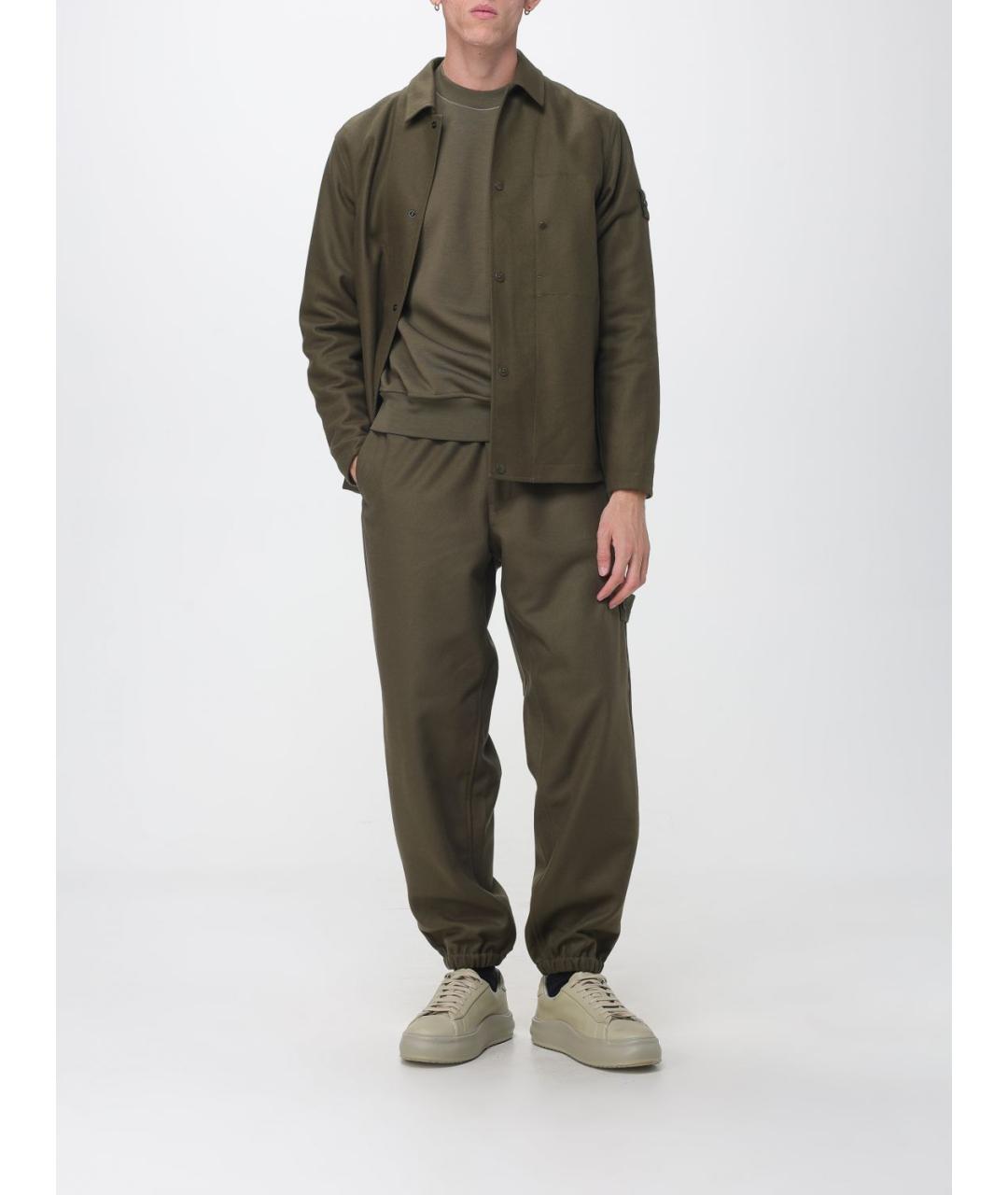 STONE ISLAND Хаки куртка, фото 2