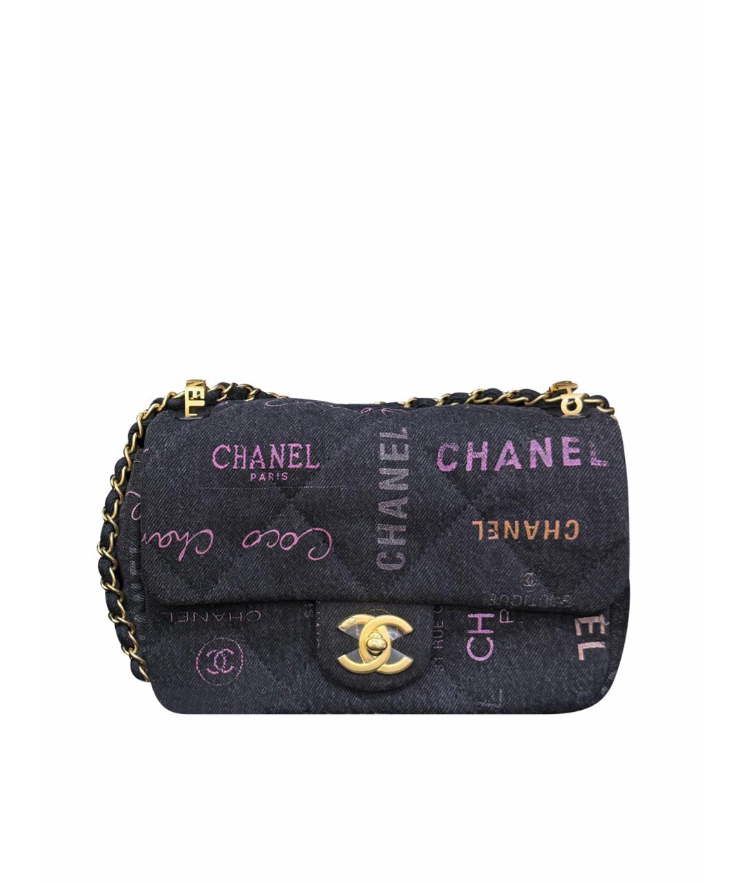 CHANEL Мульти деним сумка через плечо, фото 1