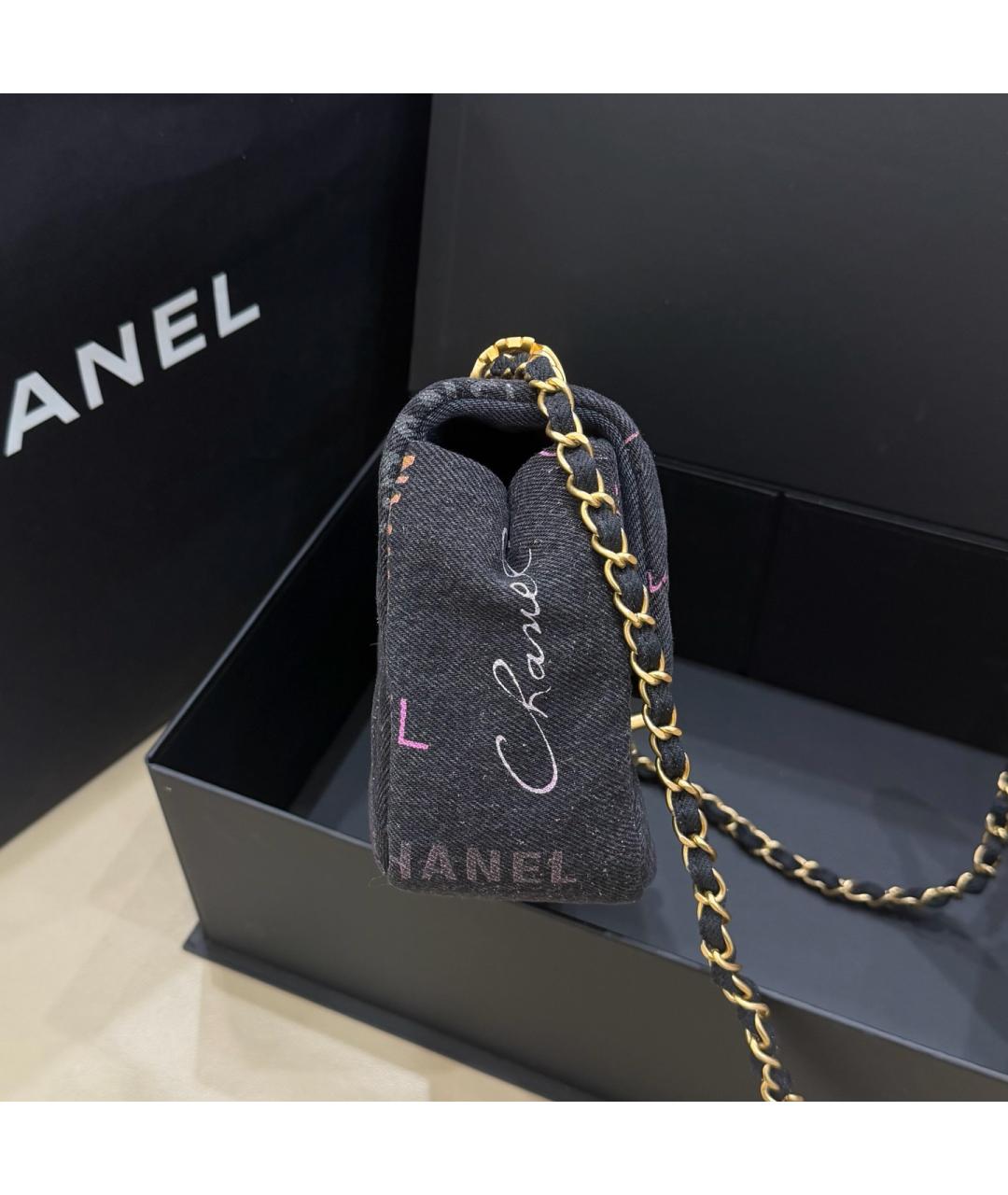 CHANEL Мульти деним сумка через плечо, фото 2