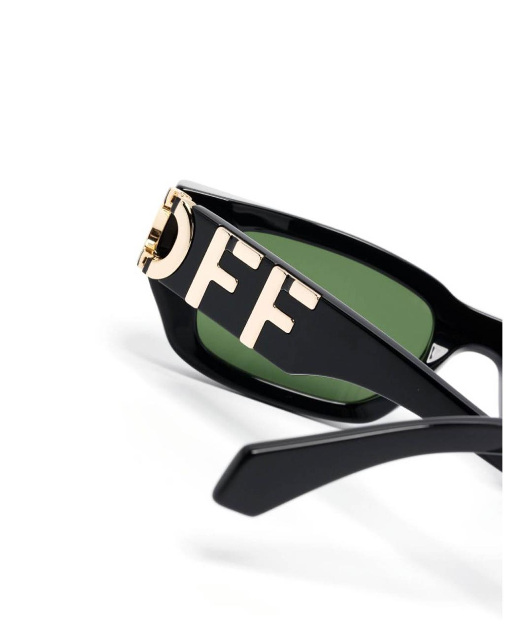 OFF-WHITE Черные солнцезащитные очки, фото 3