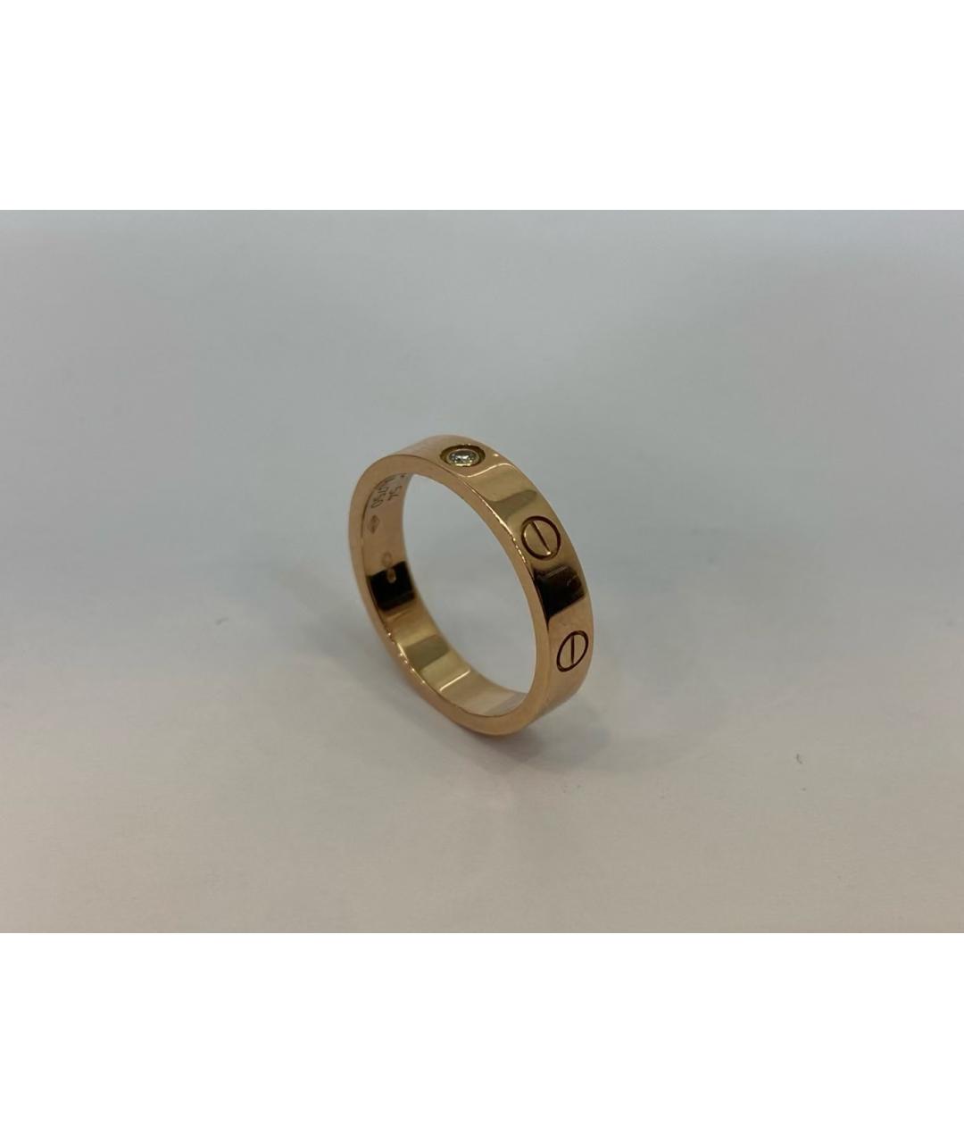 CARTIER Золотое кольцо из розового золота, фото 2