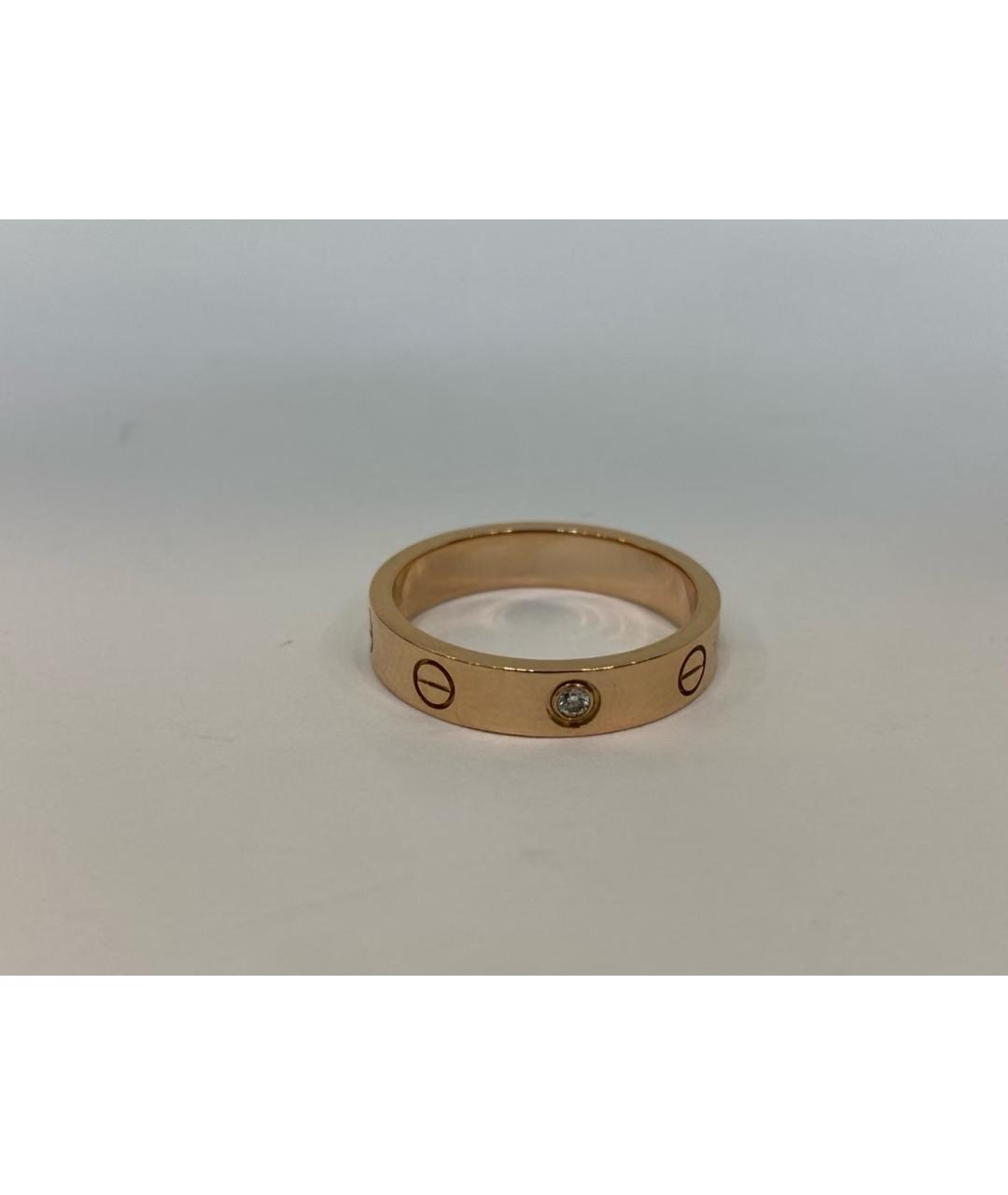 CARTIER Золотое кольцо из розового золота, фото 5