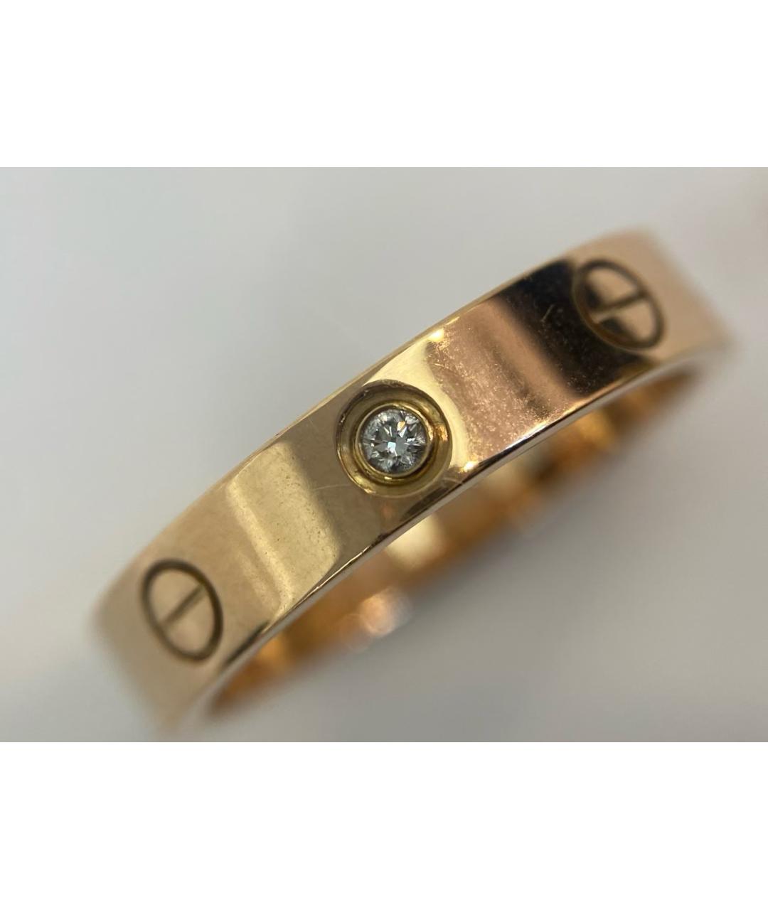 CARTIER Золотое кольцо из розового золота, фото 3