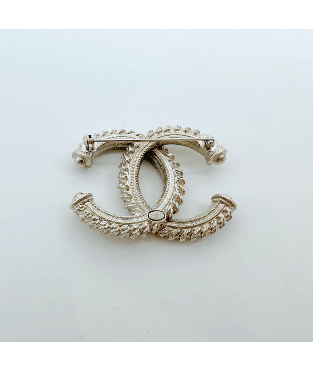 CHANEL Золотая металлическая булавка / брошь, фото 4