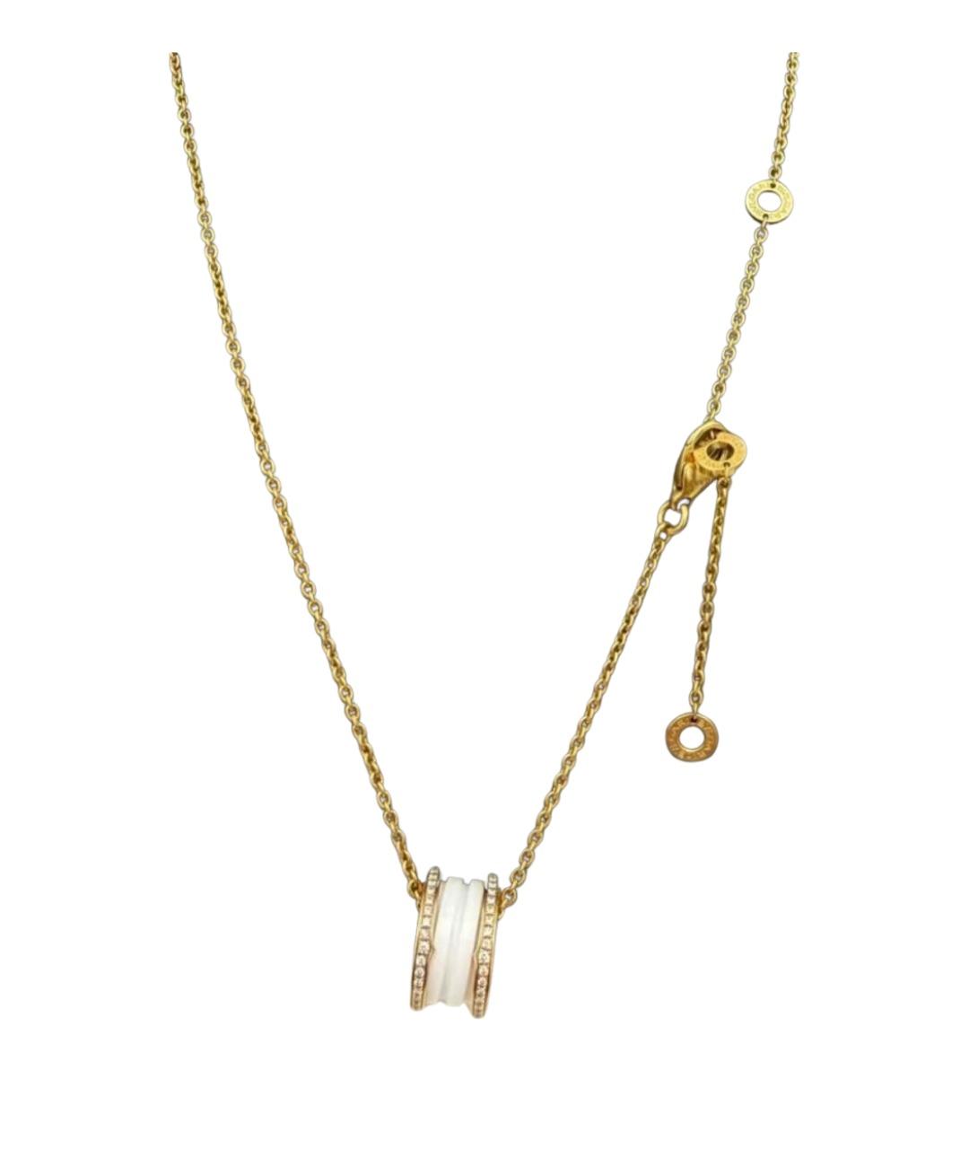 BVLGARI Белая подвеска, фото 1
