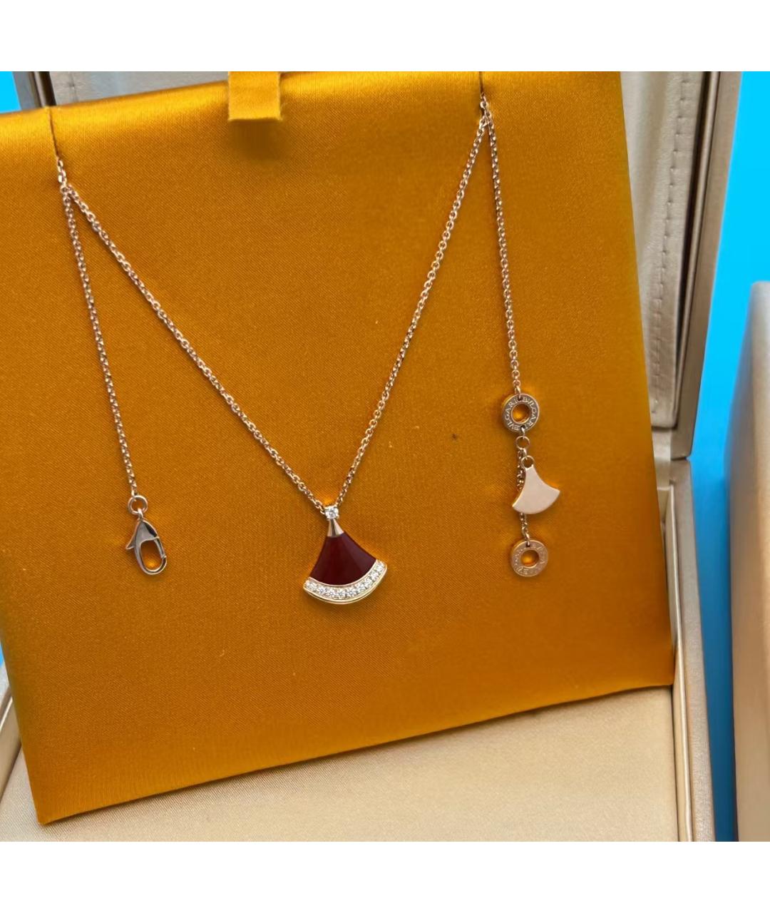 BVLGARI Красное колье, фото 4