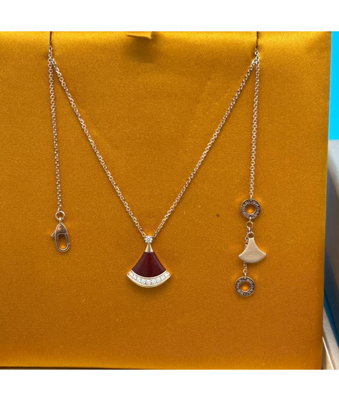 BVLGARI Красное колье, фото 3