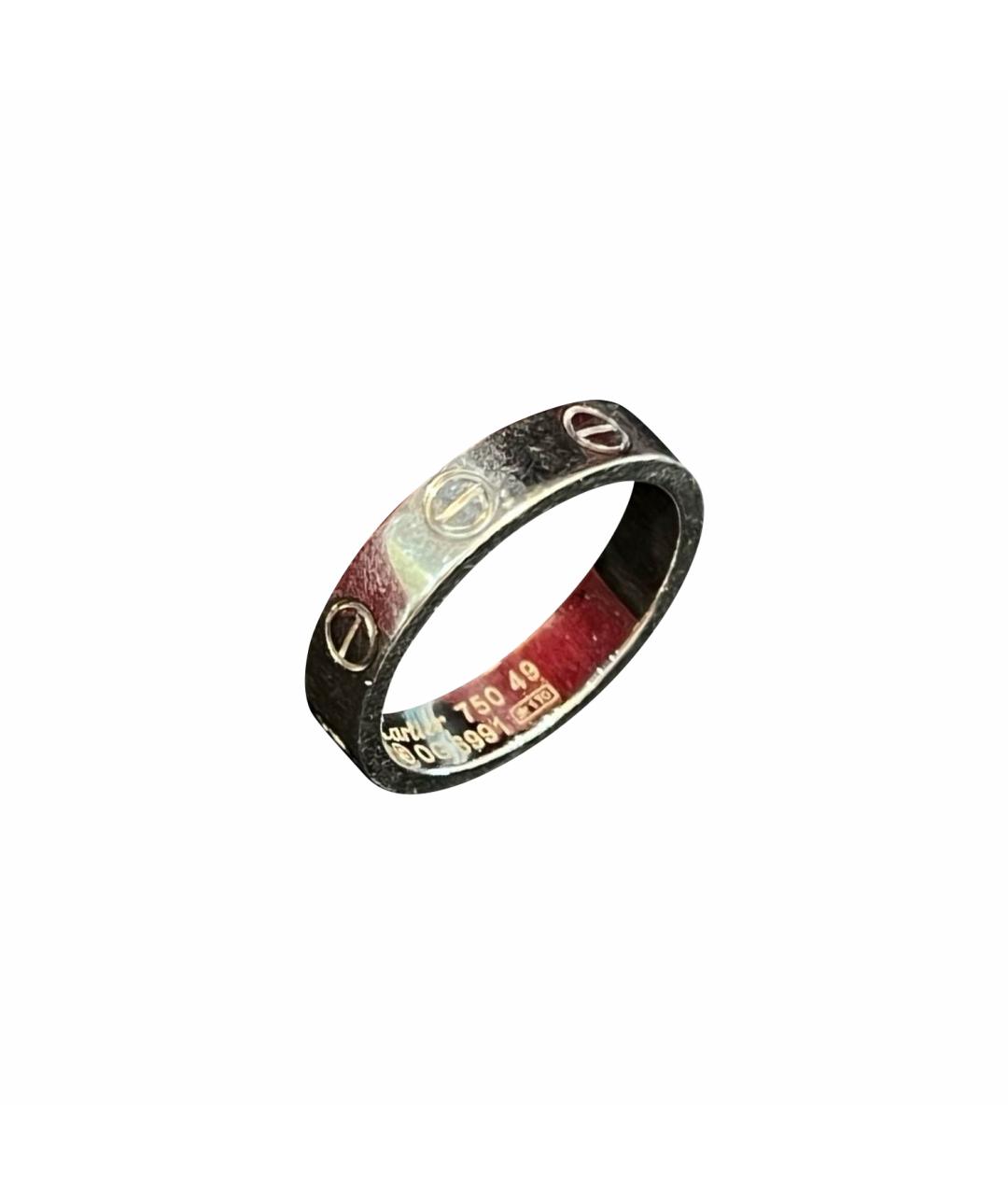 CARTIER Серебряное кольцо из белого золота, фото 1