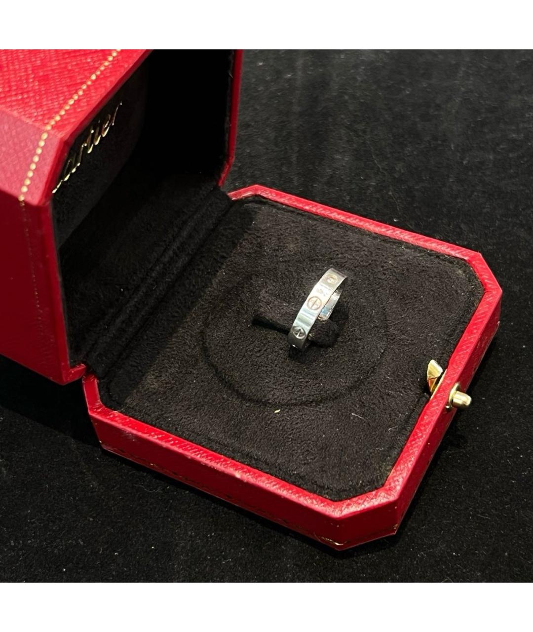 CARTIER Серебряное кольцо из белого золота, фото 3