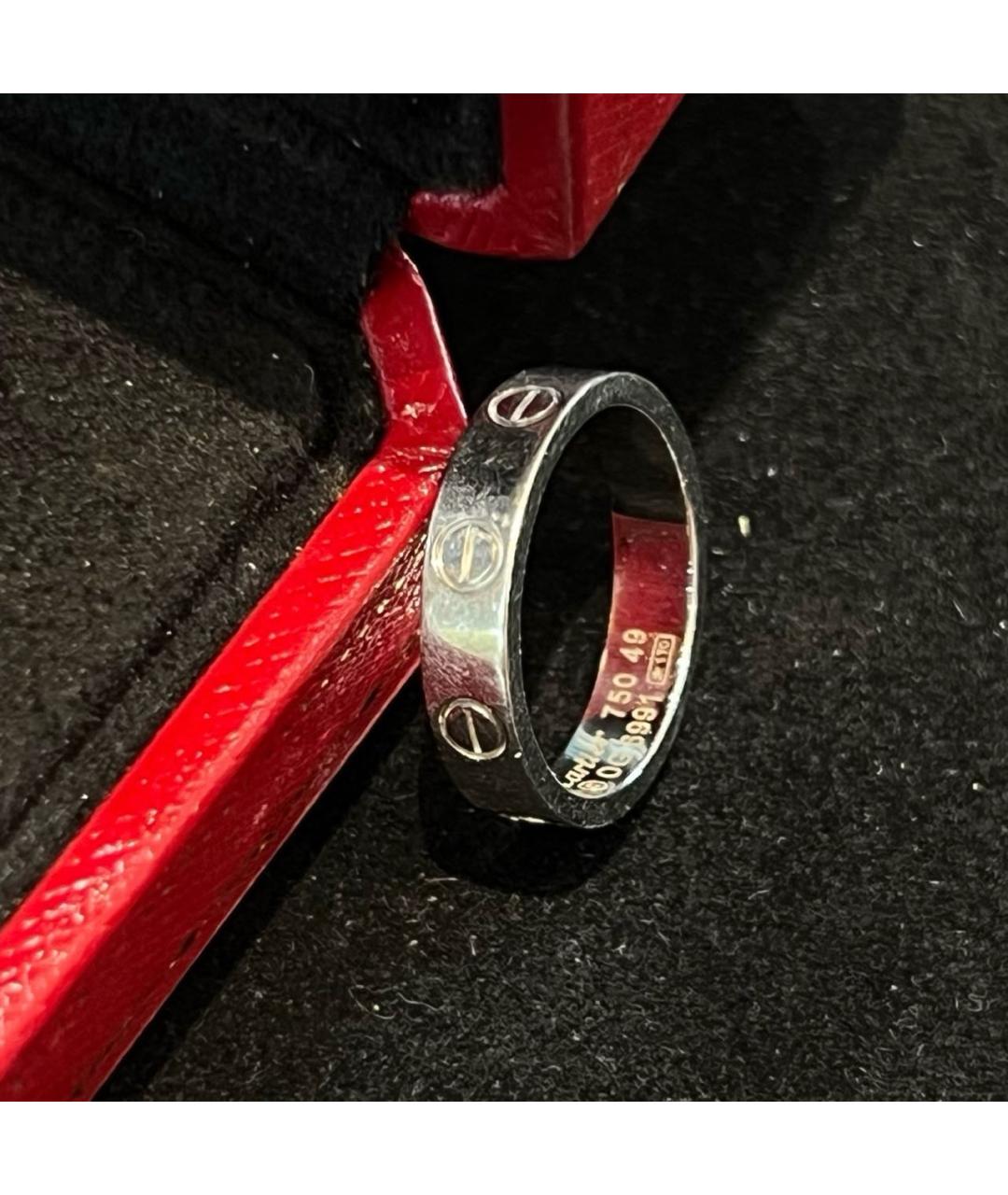 CARTIER Серебряное кольцо из белого золота, фото 6