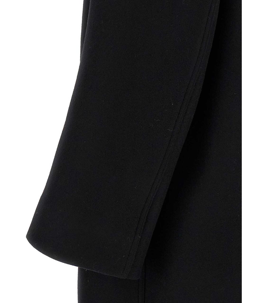 RICK OWENS Черная шерстяная парка, фото 4