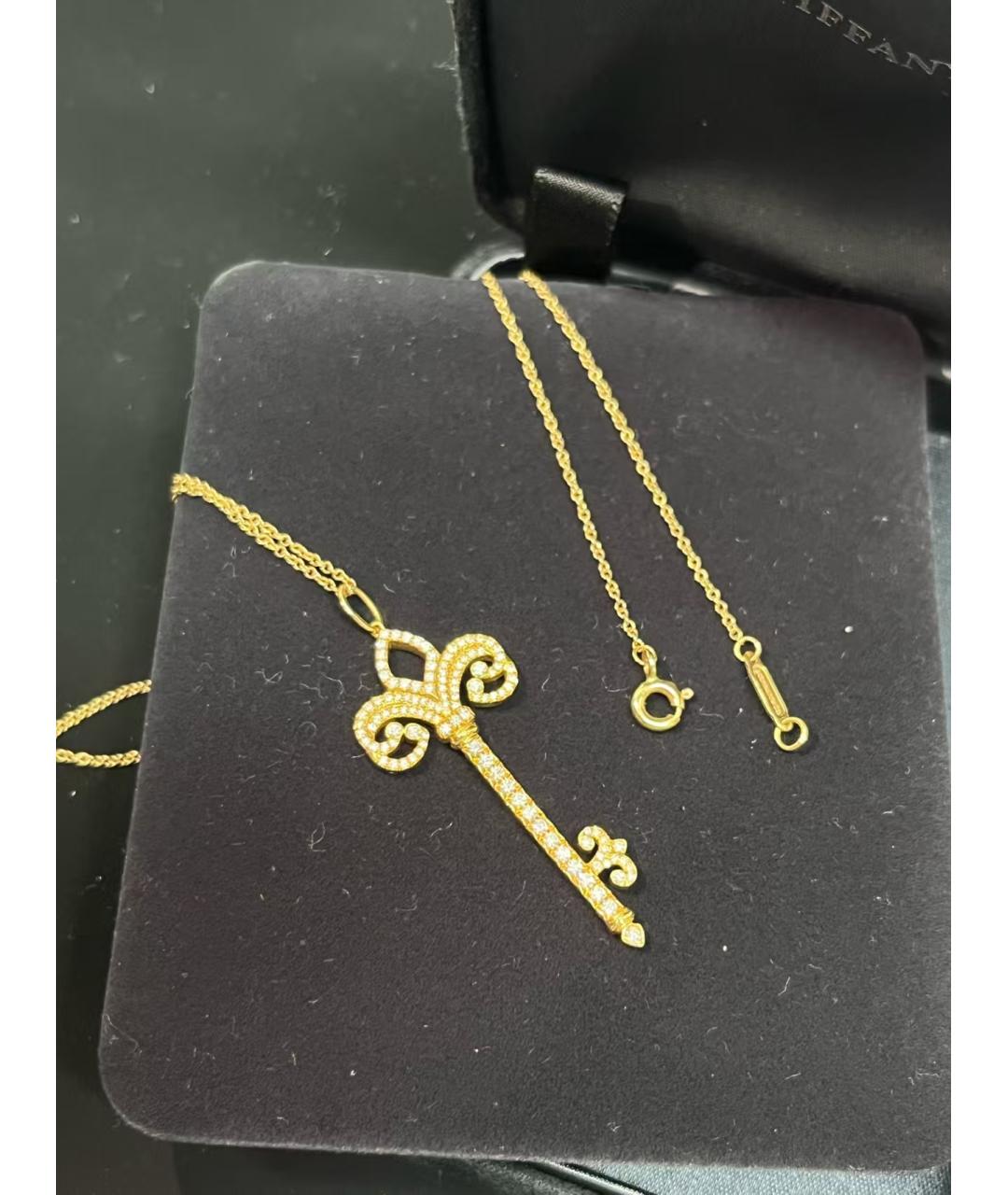 TIFFANY&CO Золотое колье, фото 4