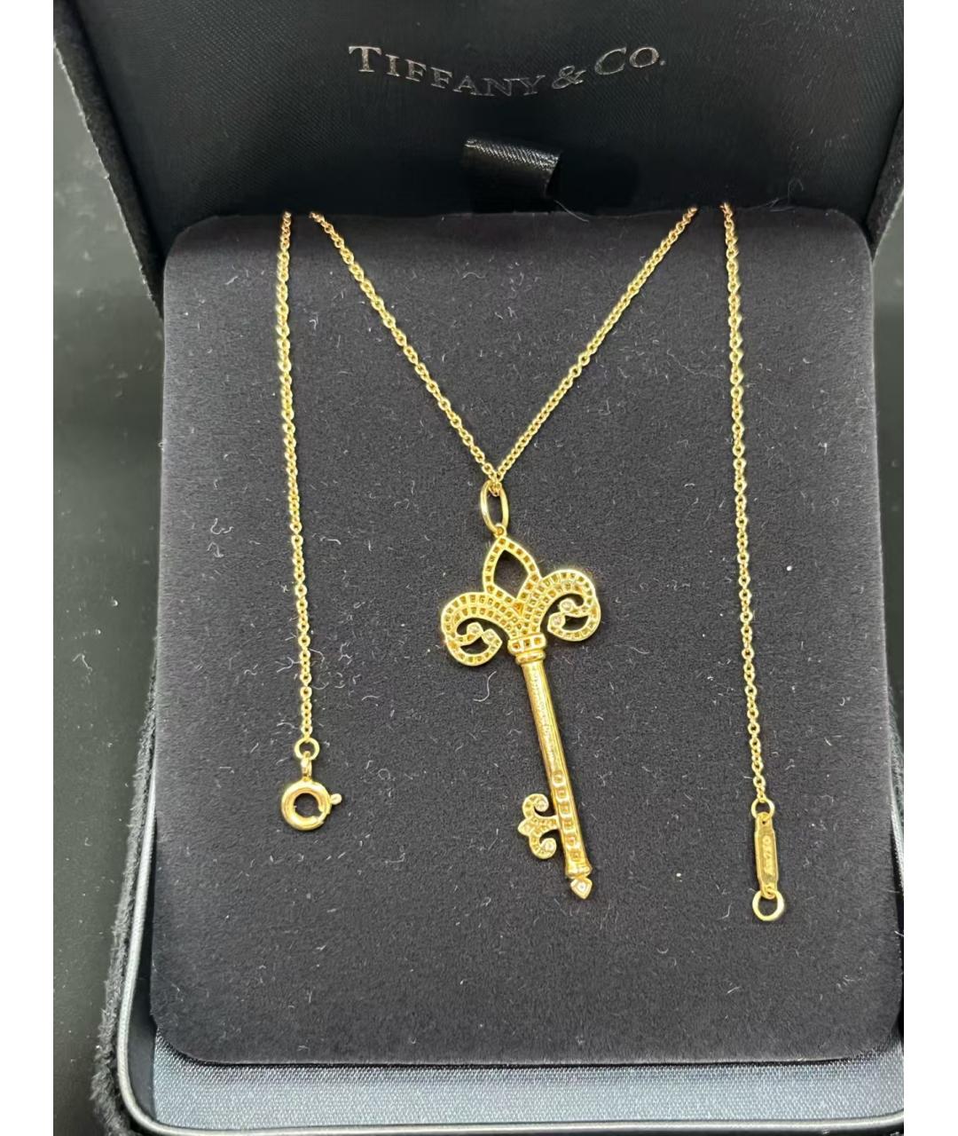 TIFFANY&CO Золотое колье, фото 3