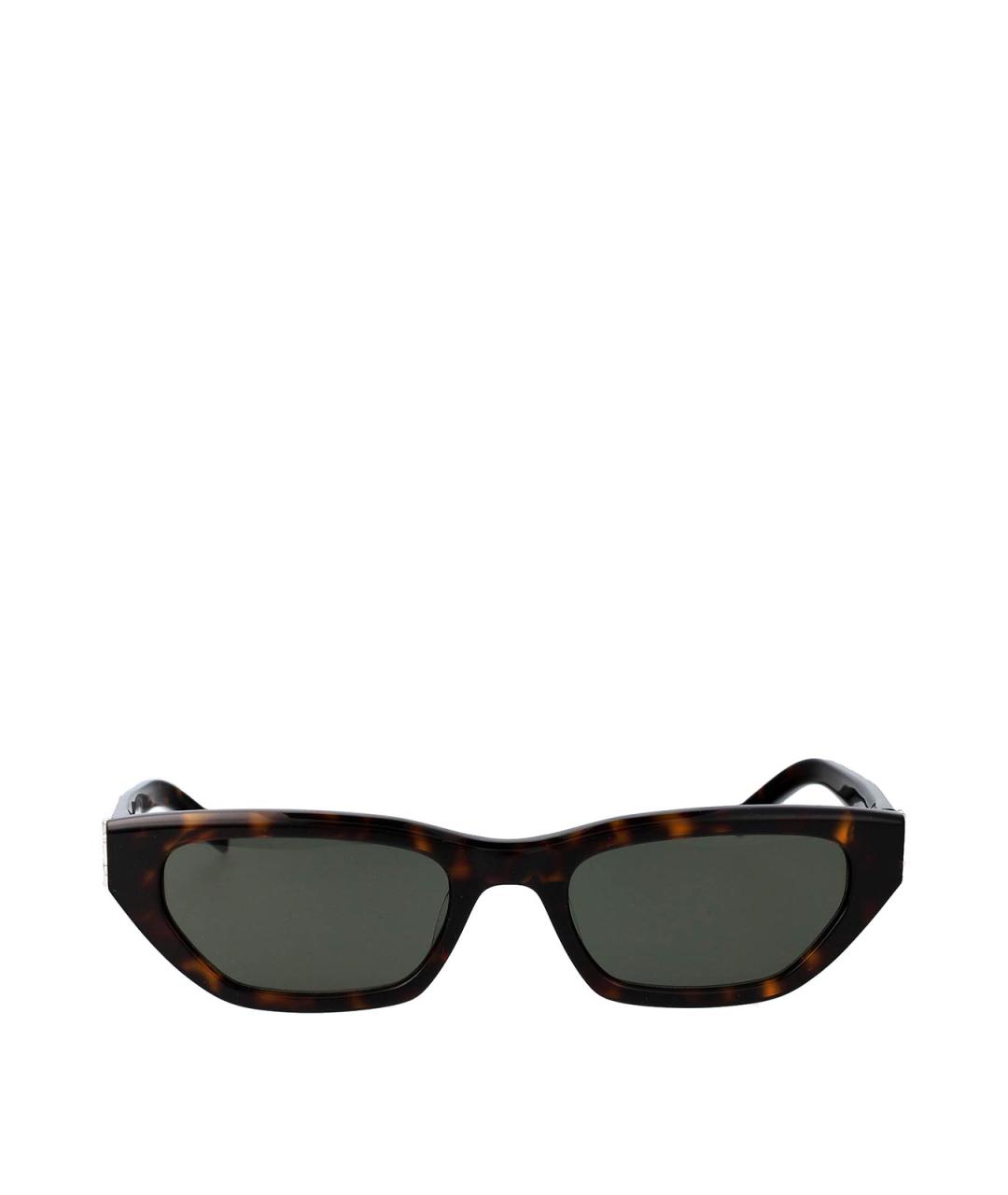 SAINT LAURENT Мульти пластиковые солнцезащитные очки, фото 1