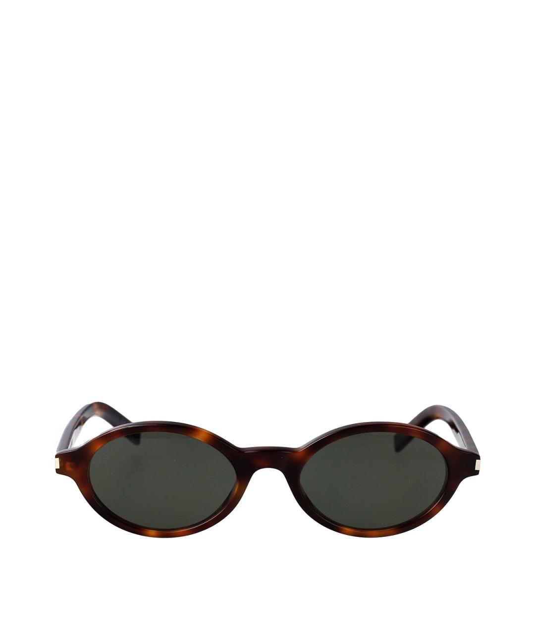 SAINT LAURENT Мульти пластиковые солнцезащитные очки, фото 1