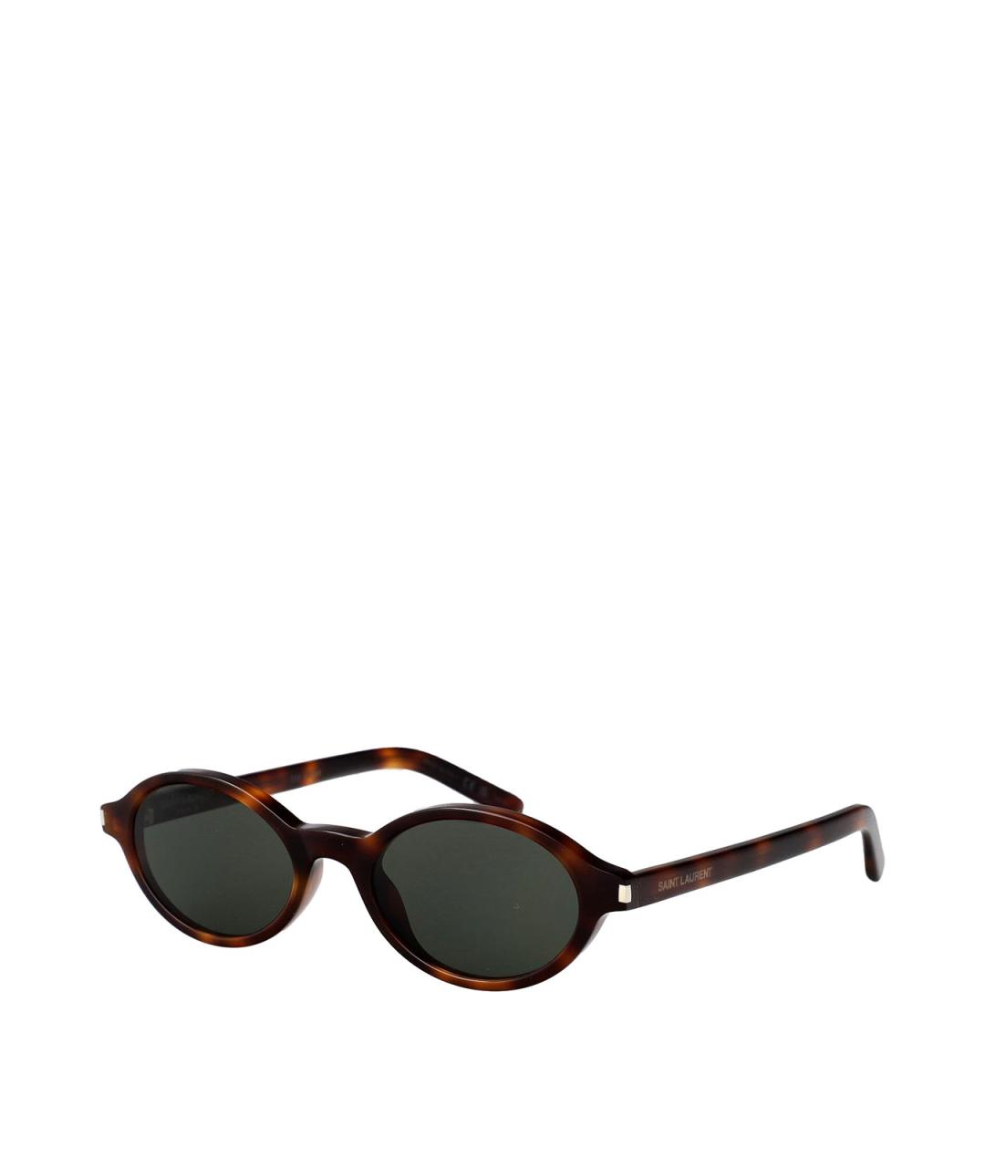 SAINT LAURENT Мульти пластиковые солнцезащитные очки, фото 2