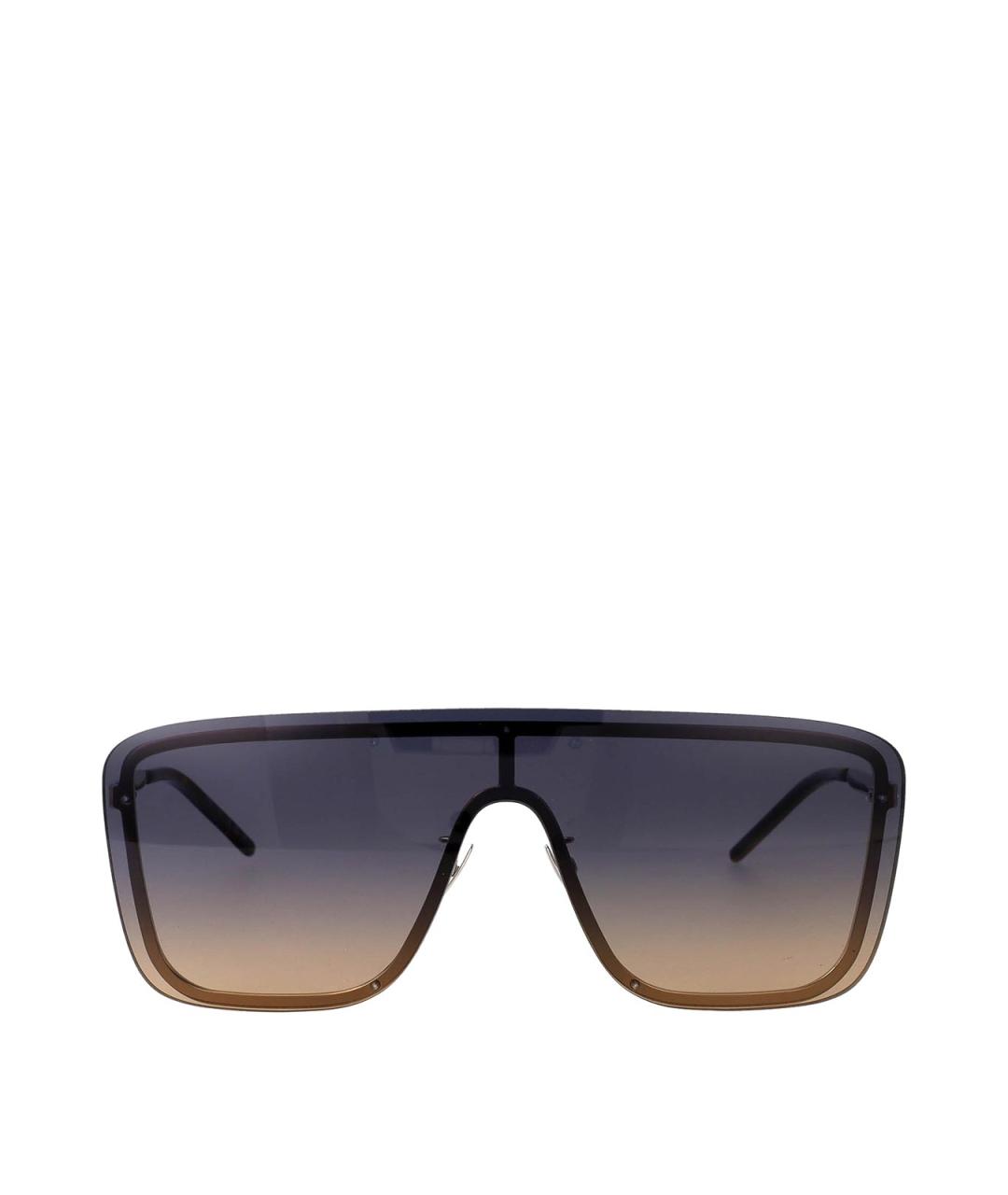 SAINT LAURENT Мульти металлические солнцезащитные очки, фото 1