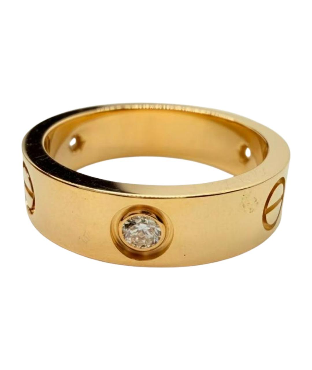 CARTIER Золотое кольцо из желтого золота, фото 1