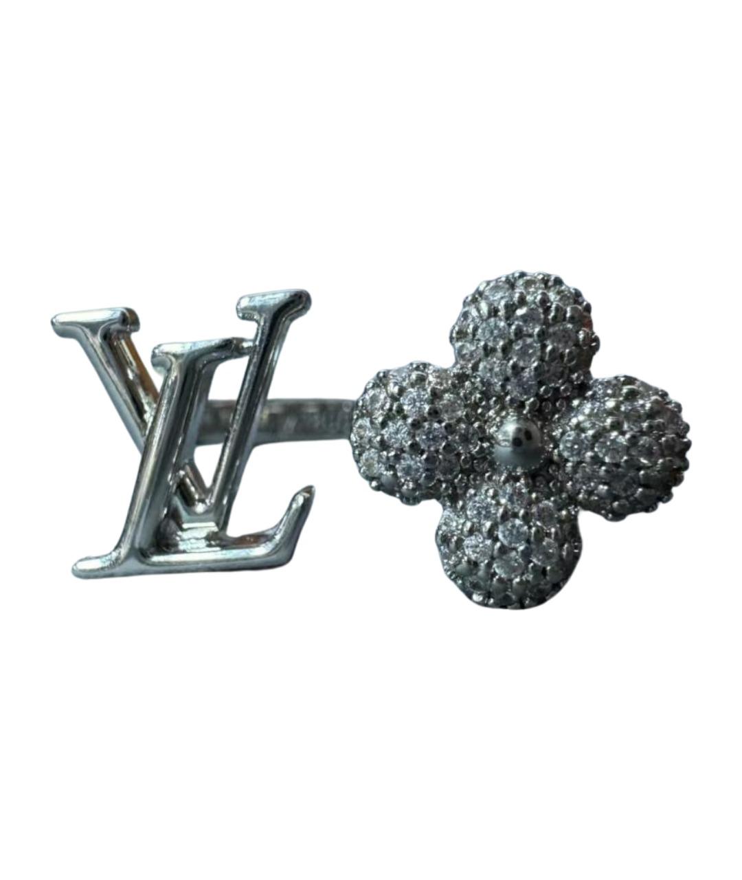 LOUIS VUITTON Серебряное металлическое кольцо, фото 1