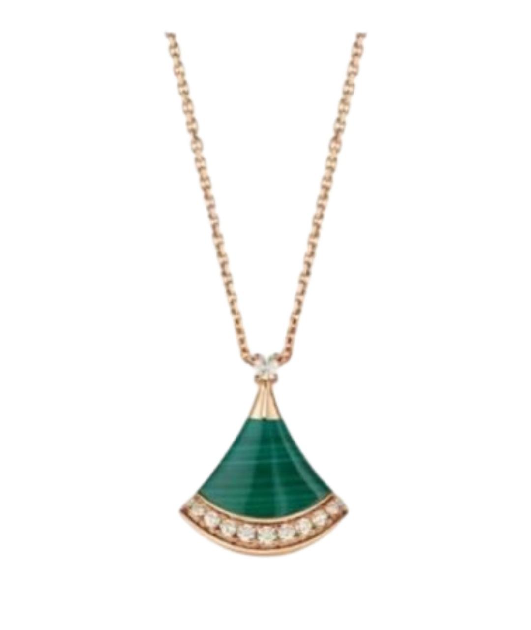 BVLGARI Зеленое колье, фото 1