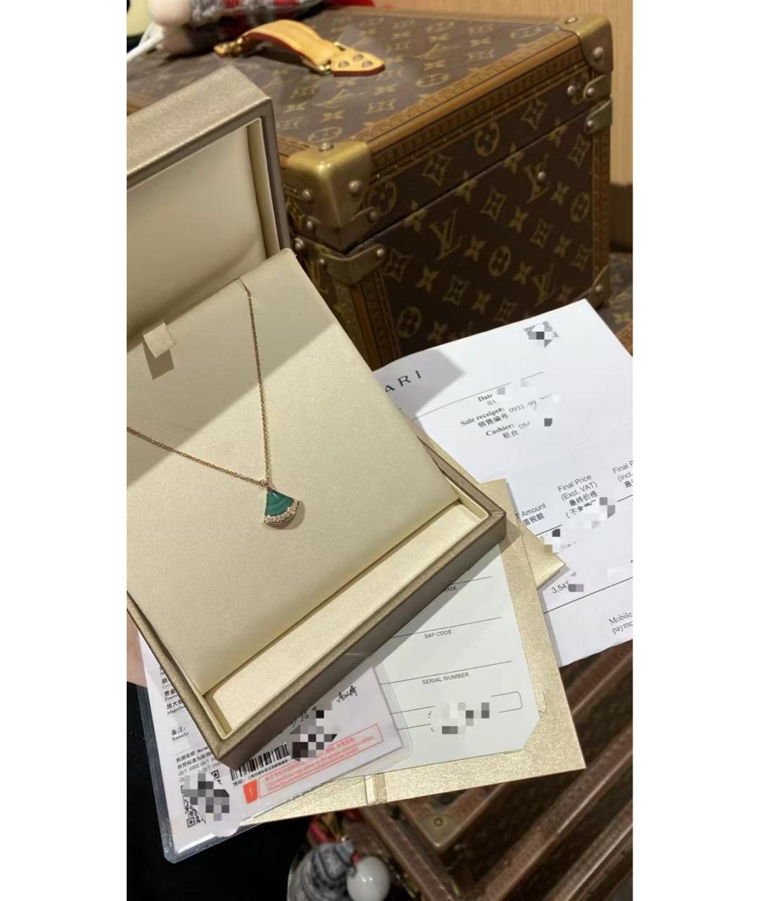 BVLGARI Зеленое колье, фото 2