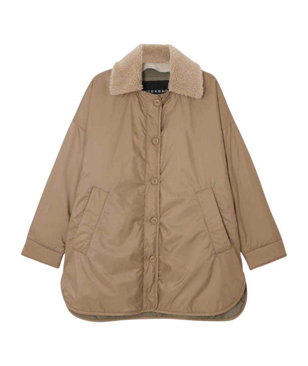 WEEKEND MAX MARA Бежевое пальто, фото 1