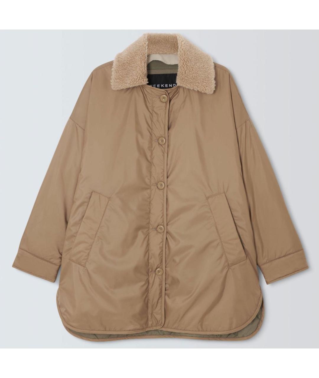 WEEKEND MAX MARA Бежевое пальто, фото 5