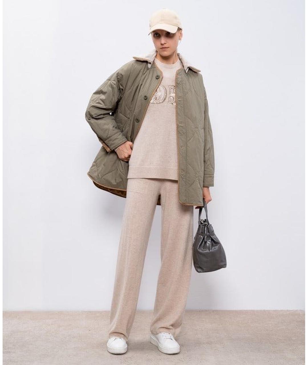WEEKEND MAX MARA Бежевое пальто, фото 3