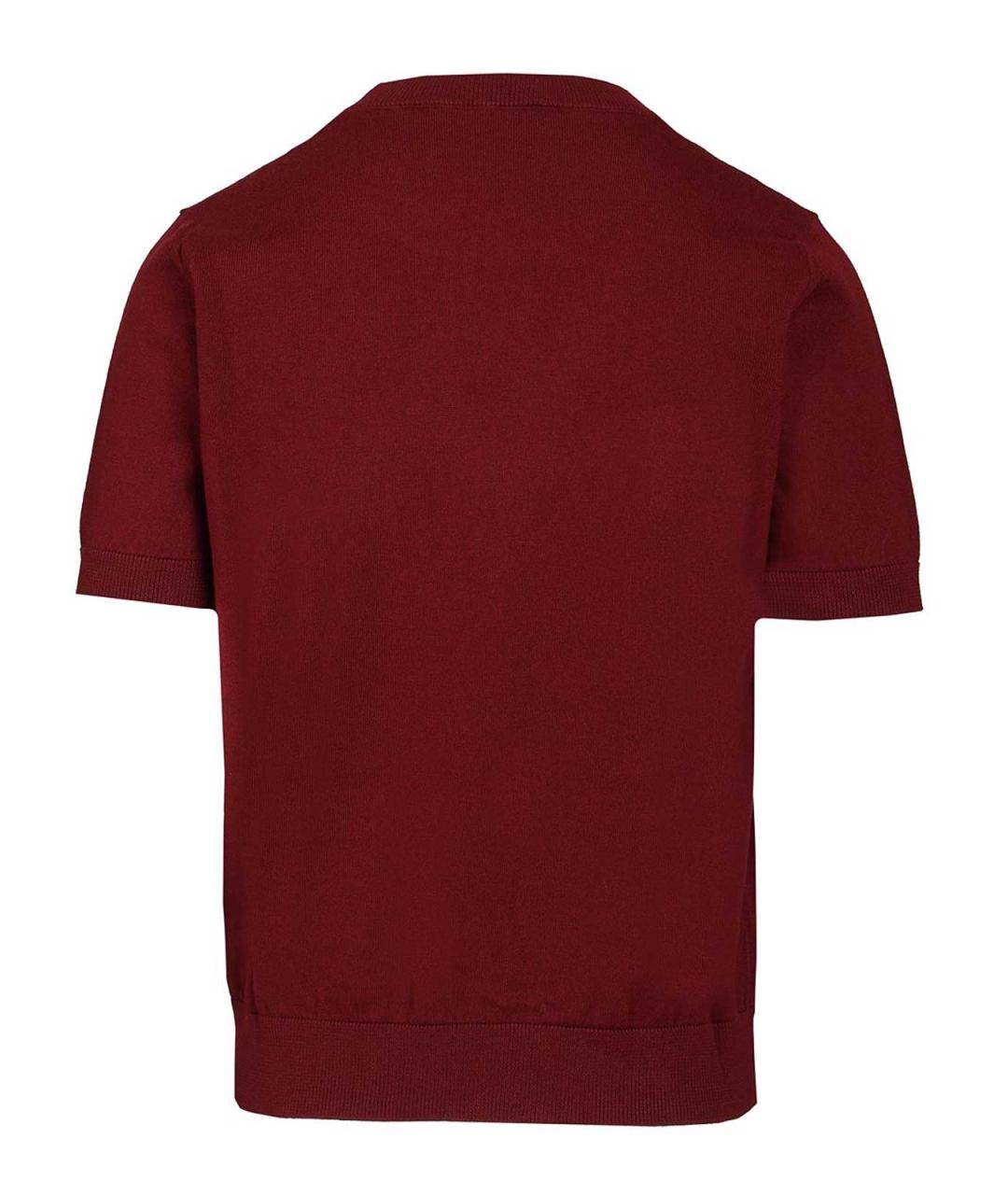 'S MAX MARA Бордовый кашемировый джемпер / свитер, фото 2