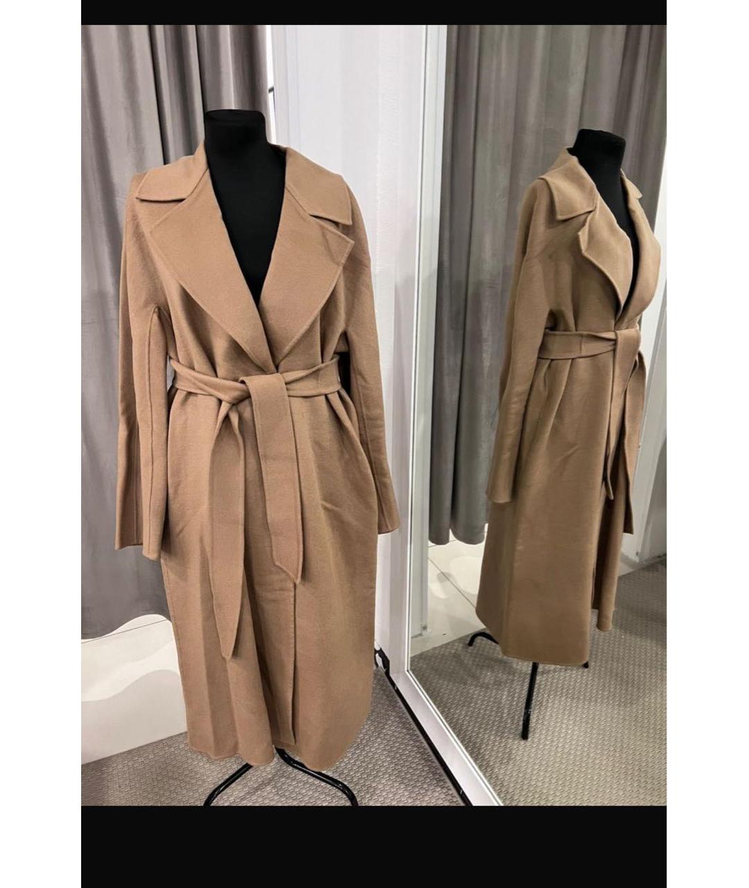 MAX MARA Бежевое пальто, фото 3